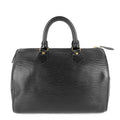 Louis Vuitto Speedy 25 Black Epi Leather Bag