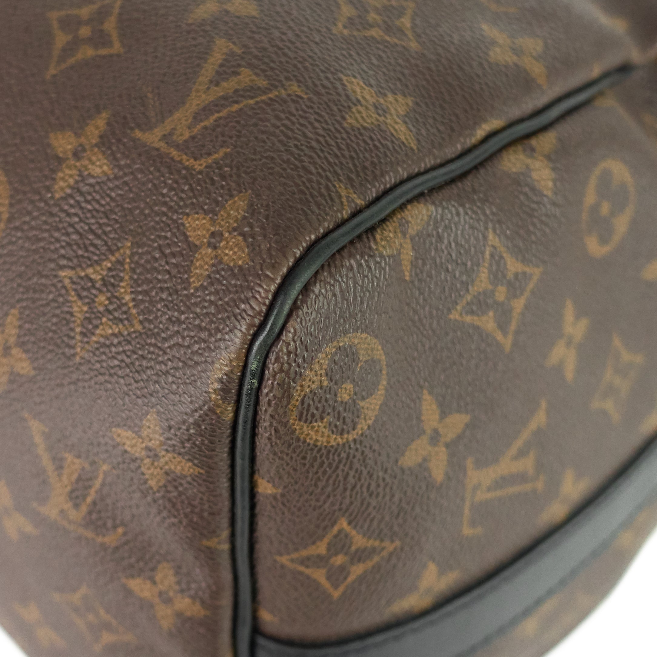 Louis Vuitto Keepall 45 BandouliÃ¨re Macassar Monogram Canvas Bag
