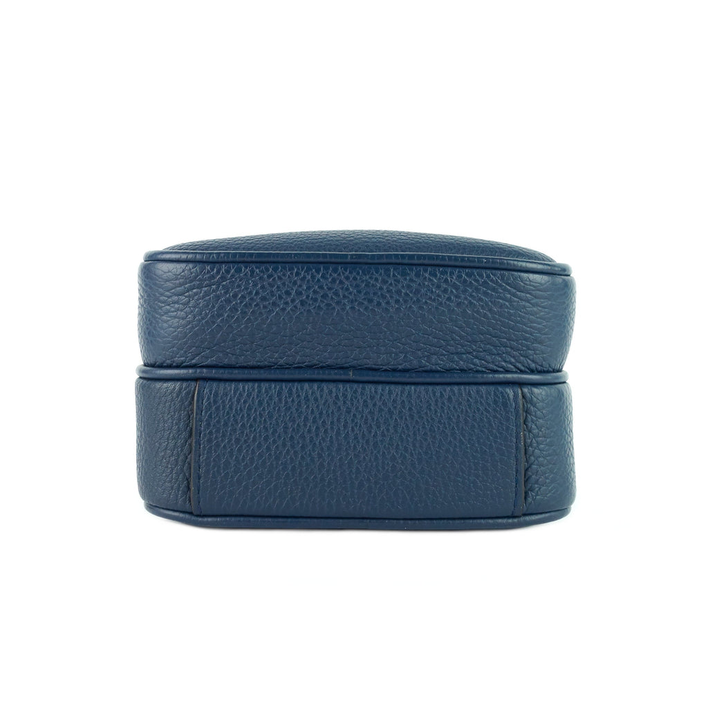 Louis Vuitto Amazone Blue Taurillon Leather Crossbody Bag