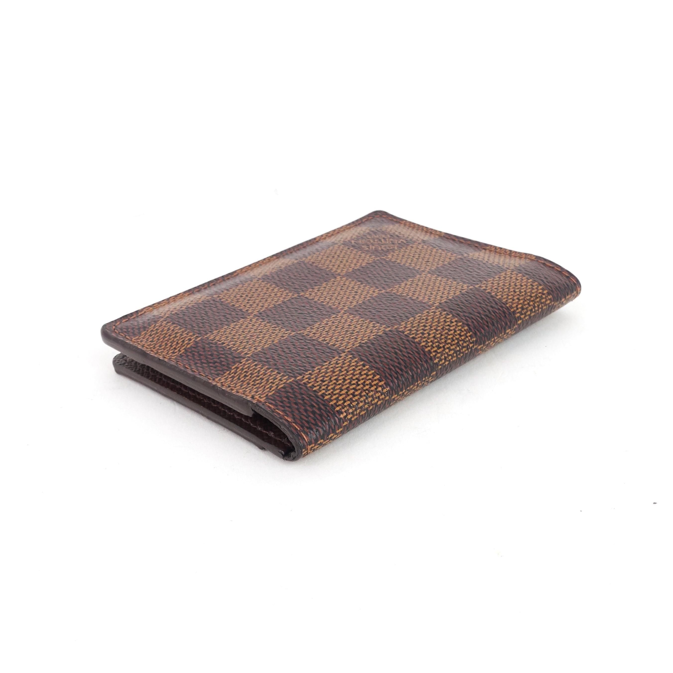 Louis Vuitto Damier Ebene Canvas Pocket Organizer