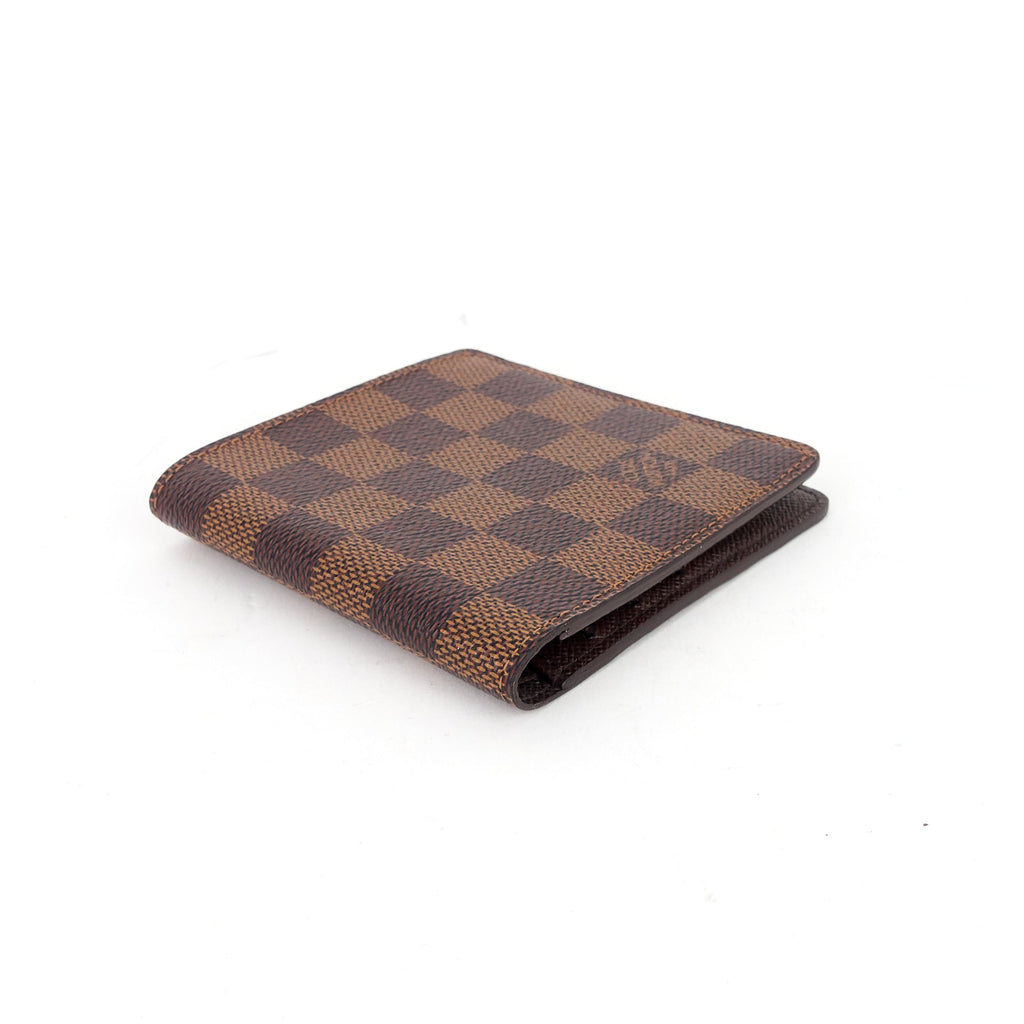Louis Vuitto Billfold Damier Ebene Canvas Wallet