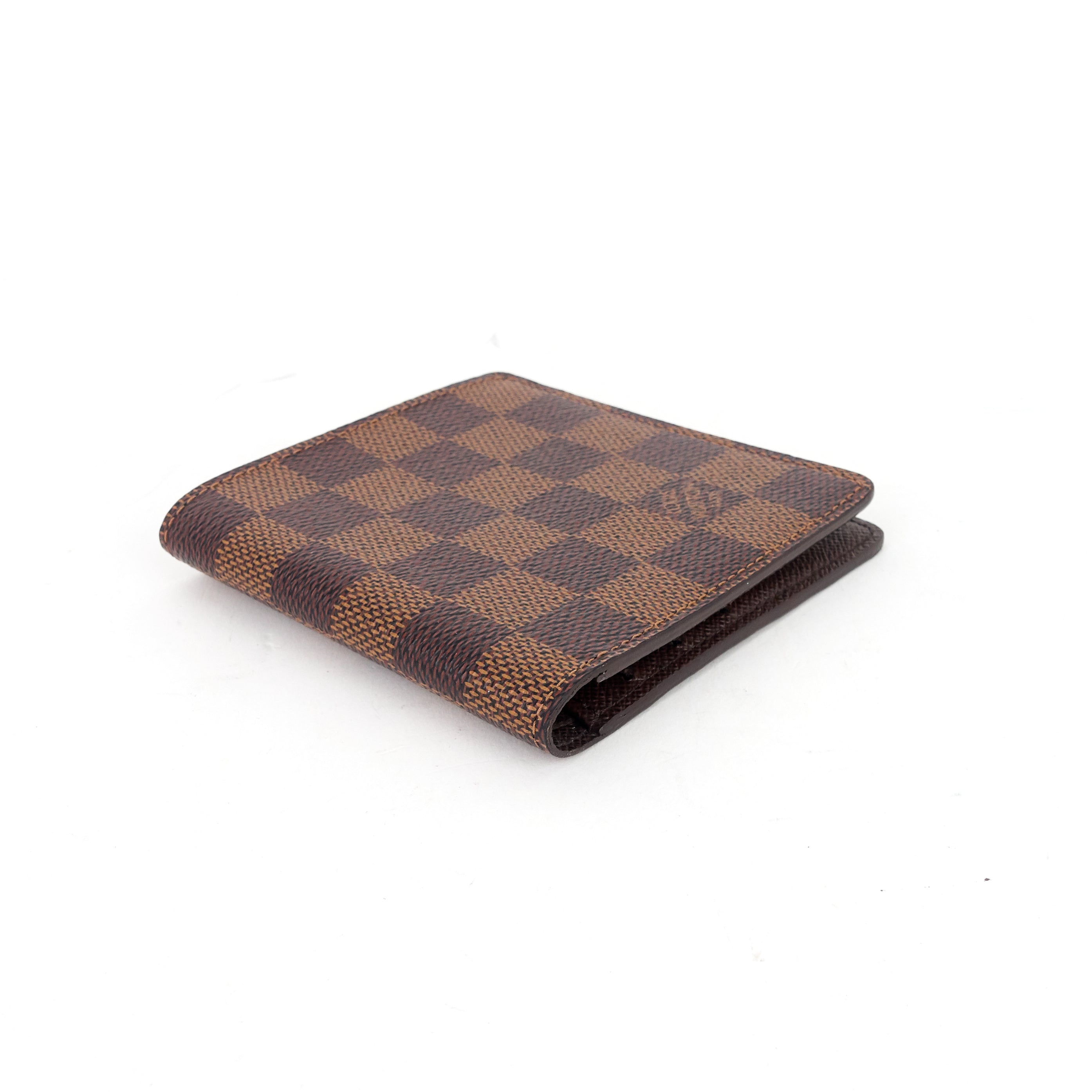 Louis Vuitto Billfold Damier Ebene Canvas Wallet