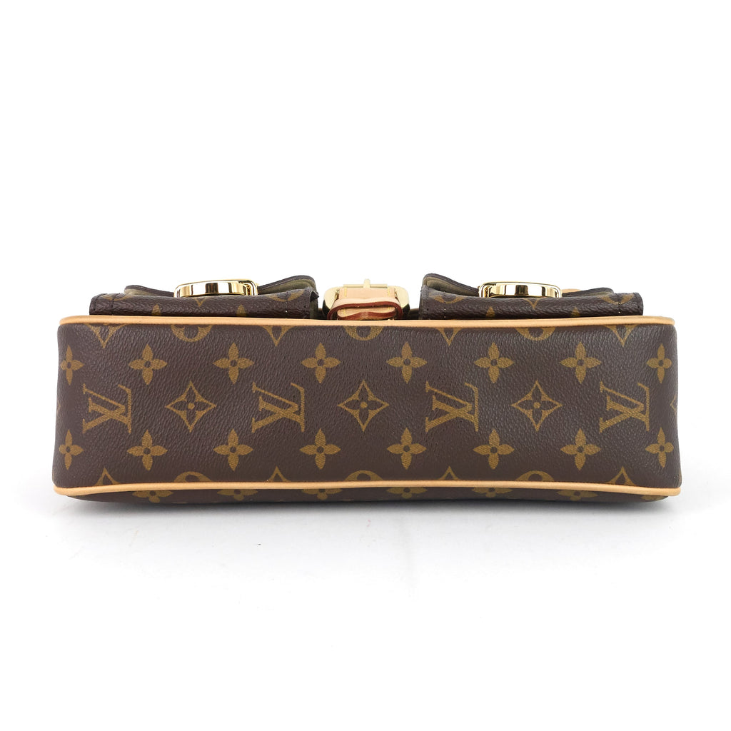 Louis Vuitto Hudson PM Monogram Canvas Bag
