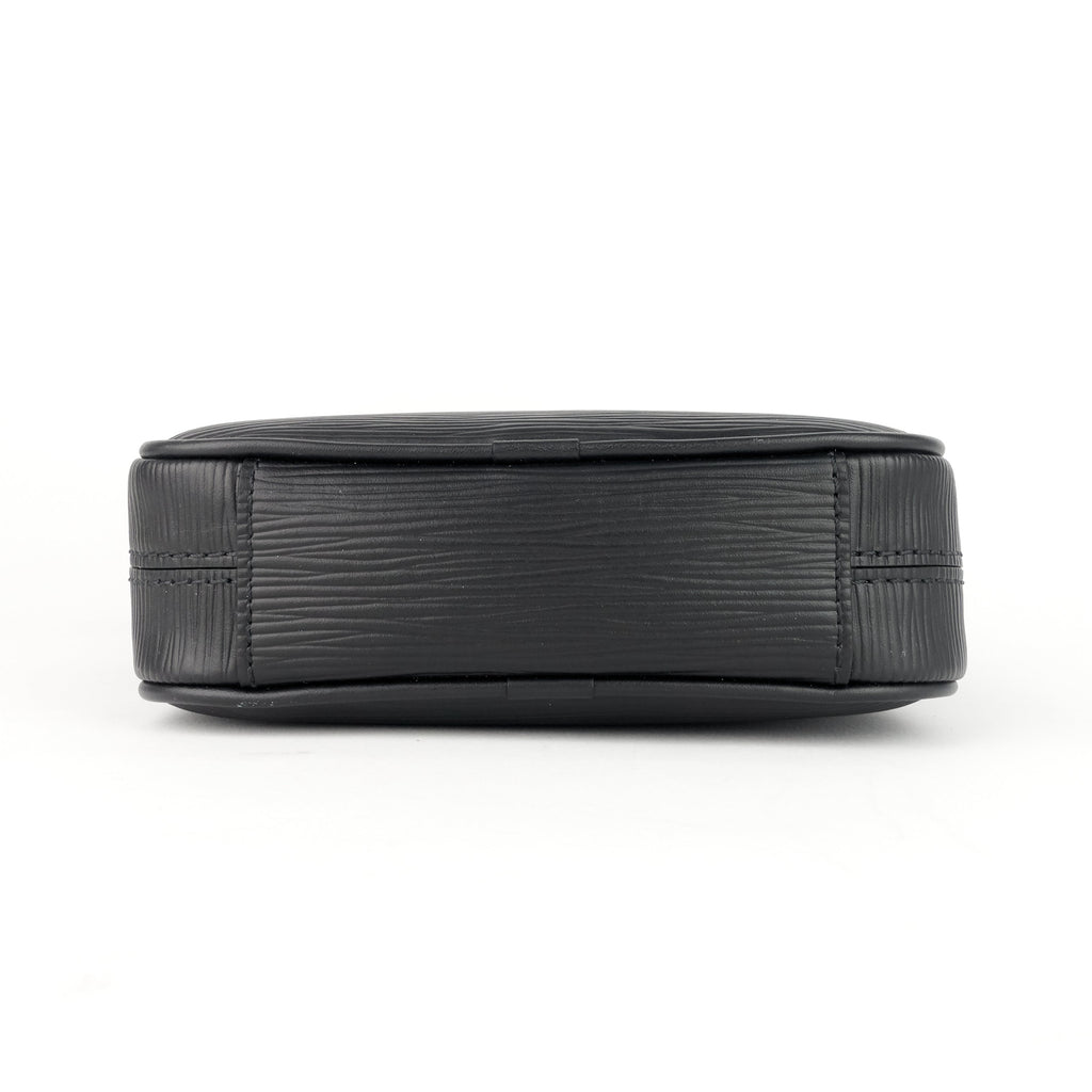 Louis Vuitto Danube Slim Black Epi Leather Bag