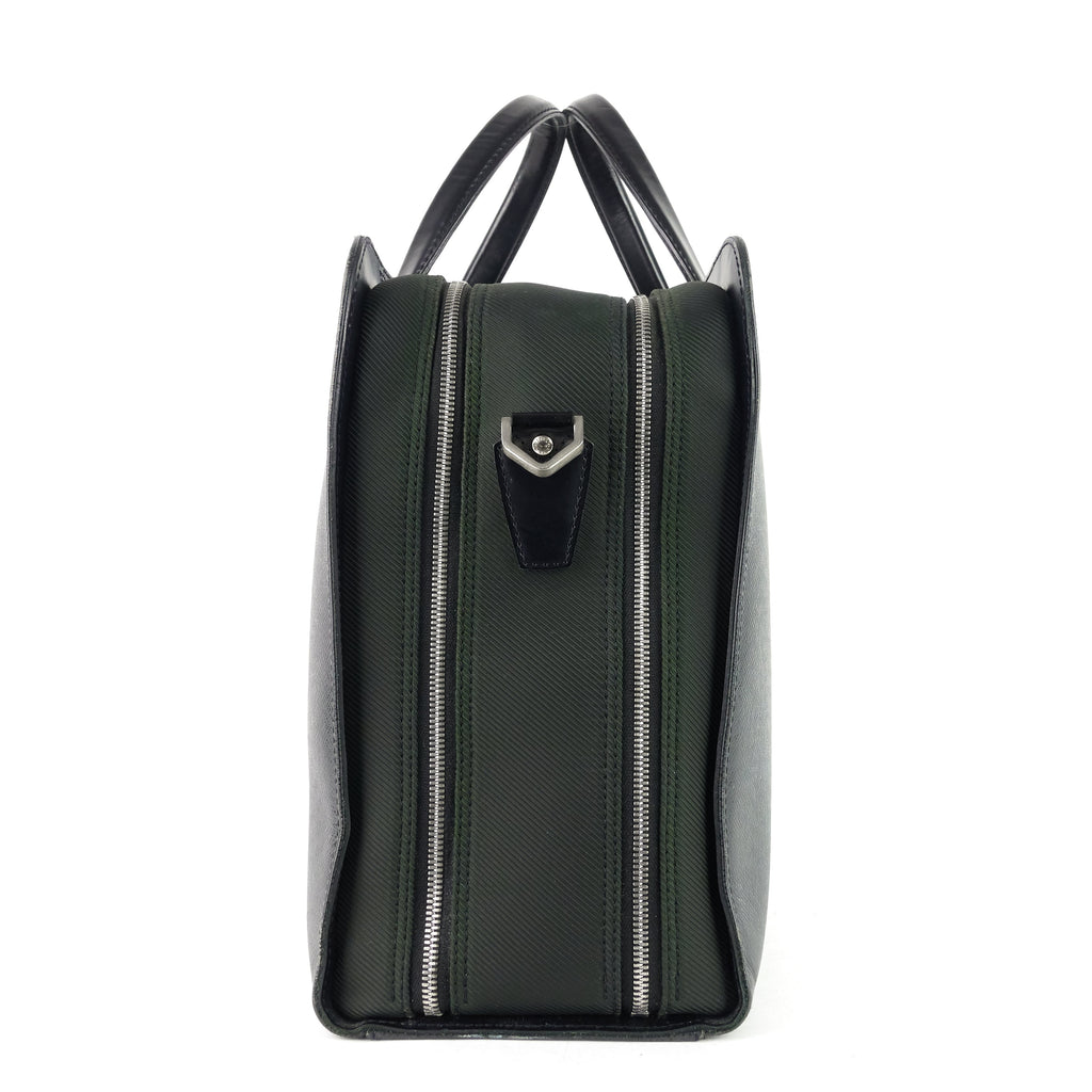 Louis Vuitto Nevski Taiga Leather Briefcase Bag