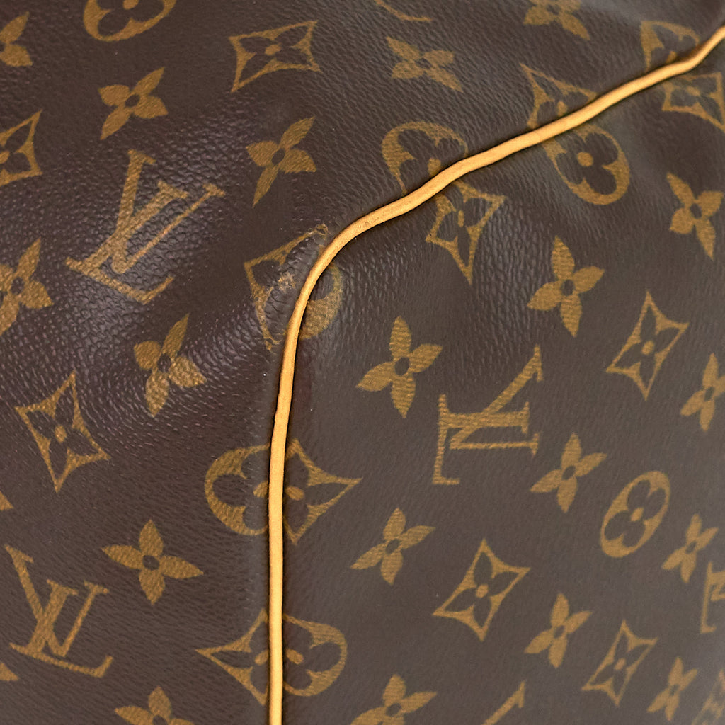 Louis Vuitto Keepall 55 Monogram Canvas Bag