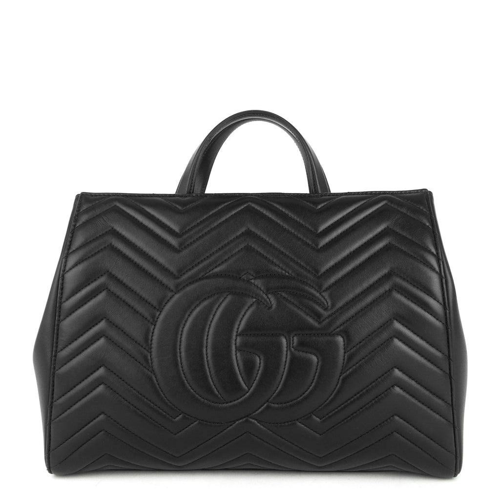Gucci Marmont Medium MatelassÃ© Calfskin Tote Bag