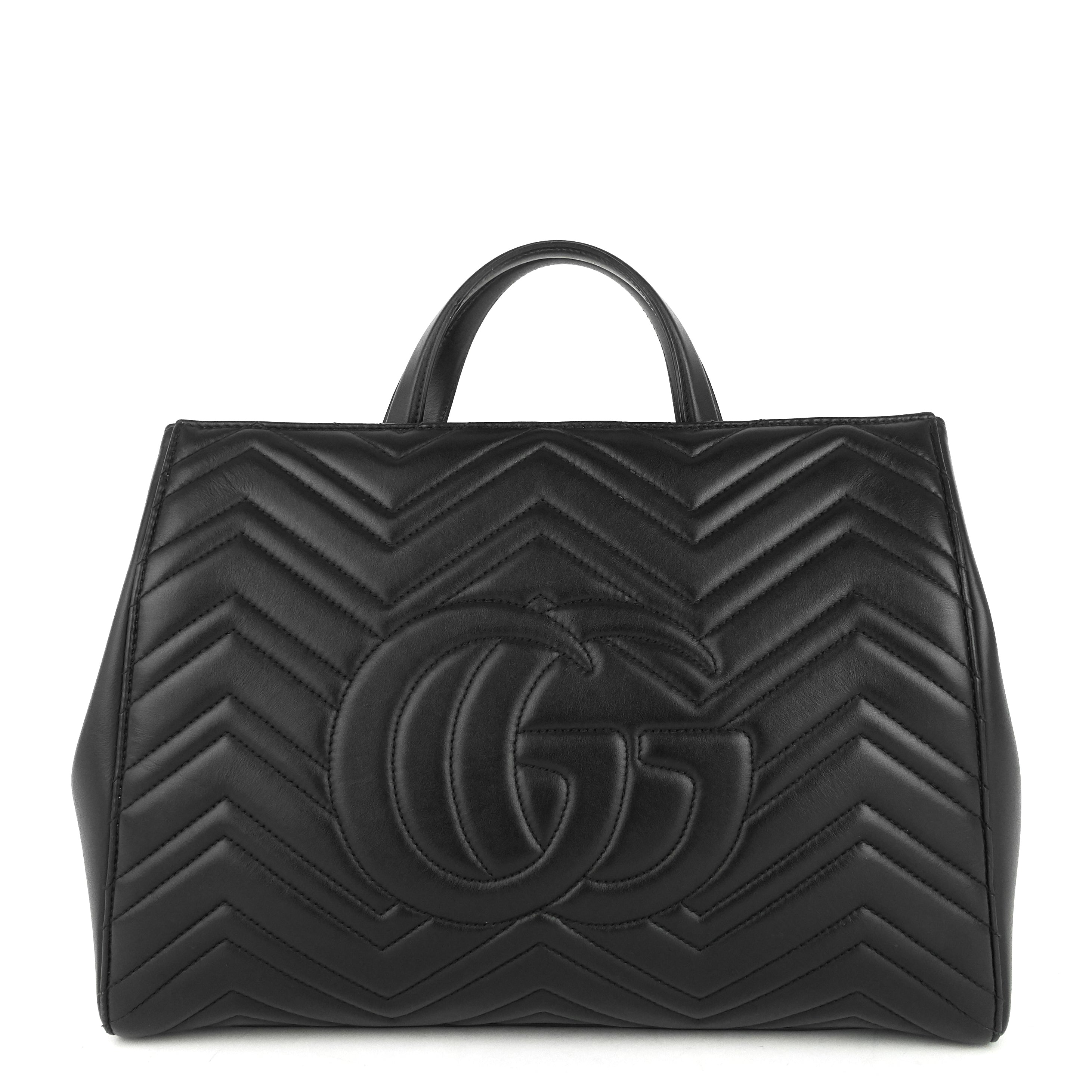 Gucci Marmont Medium MatelassÃ© Calfskin Tote Bag