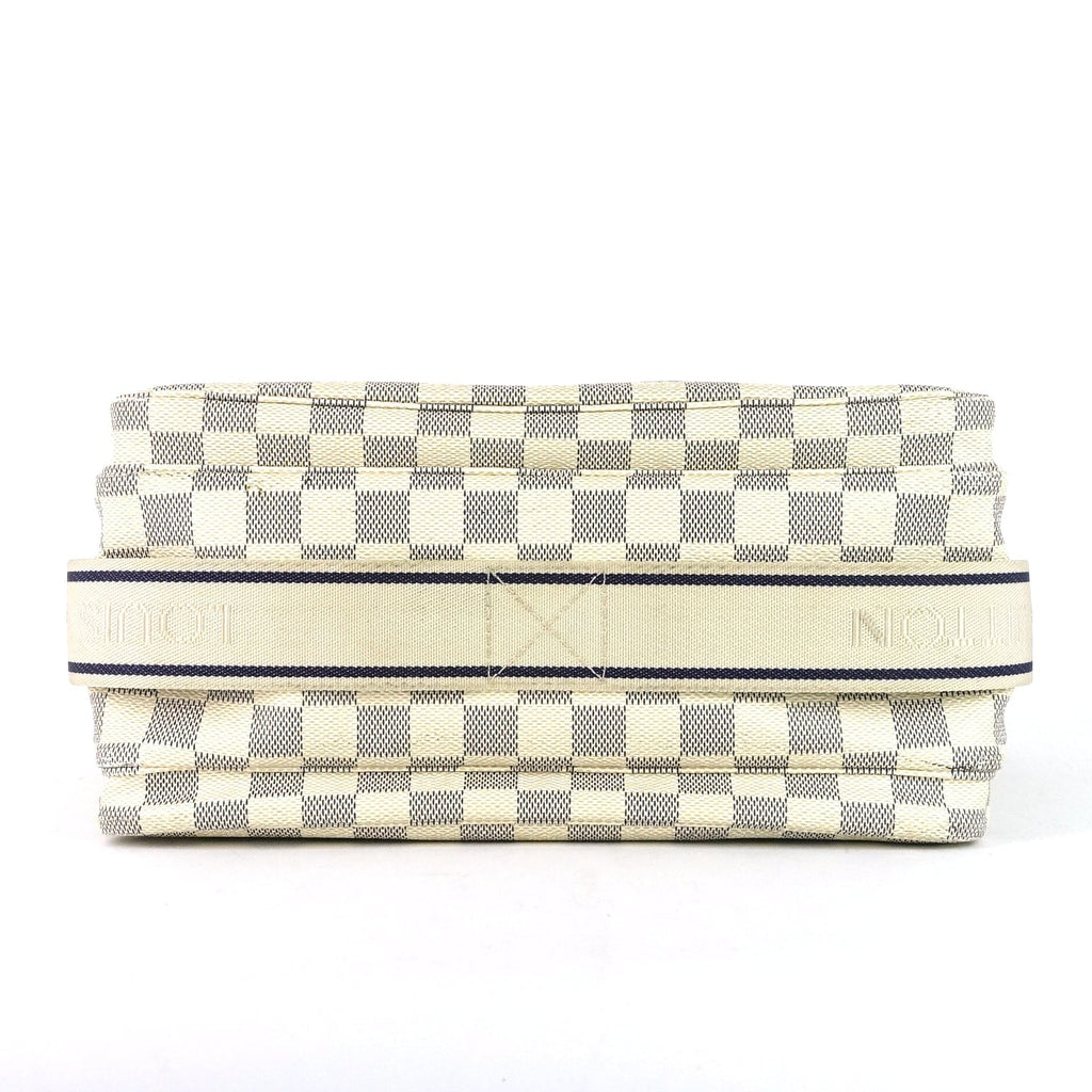 Louis Vuitto Naviglio Damier Azur Canvas Messenger Bag