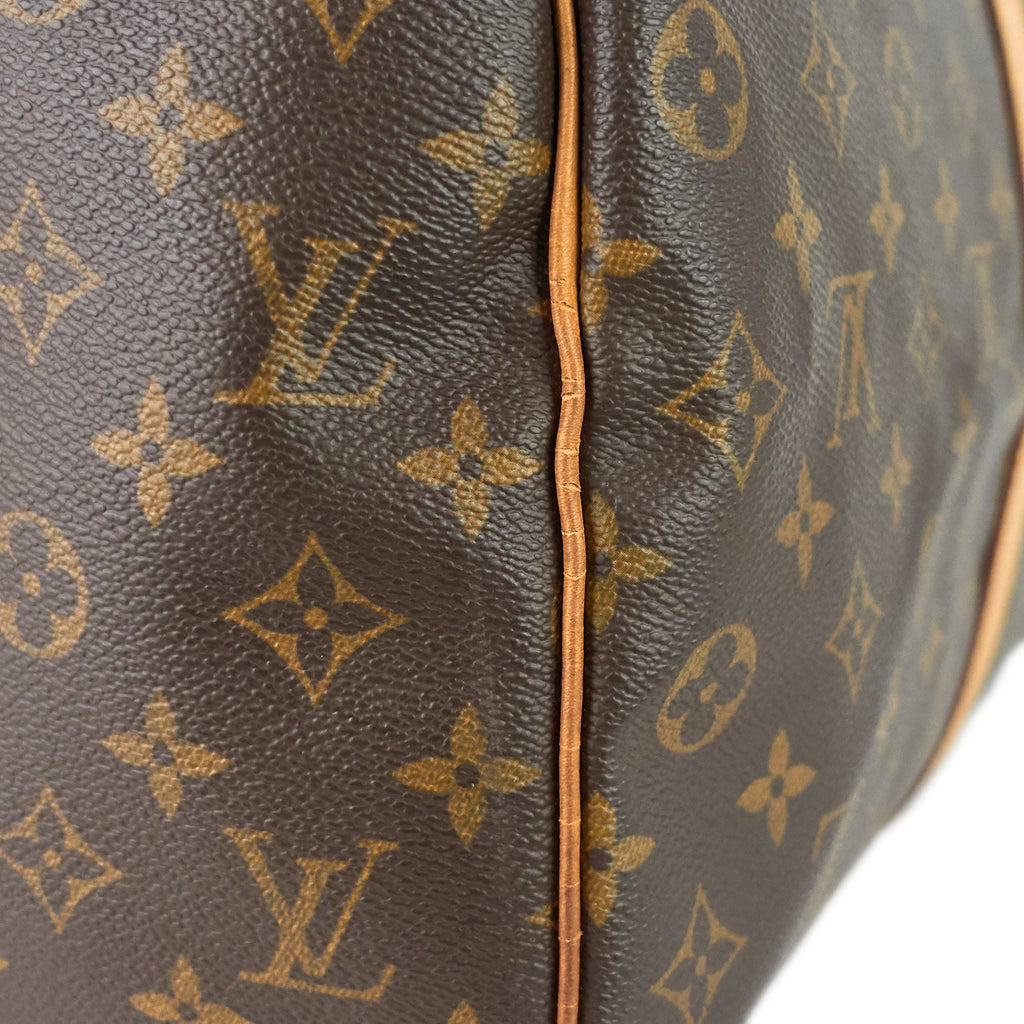 Louis Vuitto Keepall 50 BandouliÃ¨re Monogram Canvas Bag