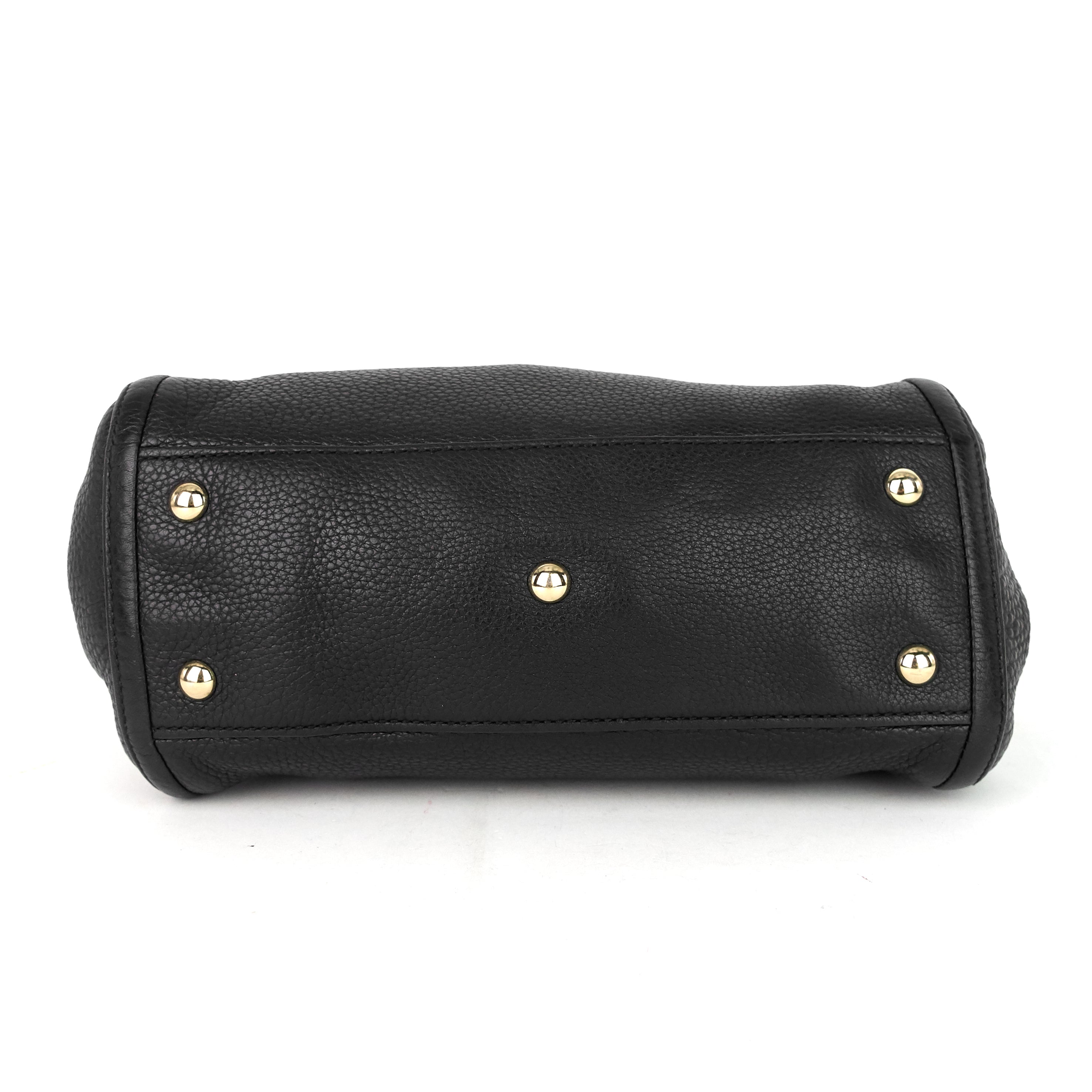 Gucci Soho Small Pebbled Calfskin Satchel Bag