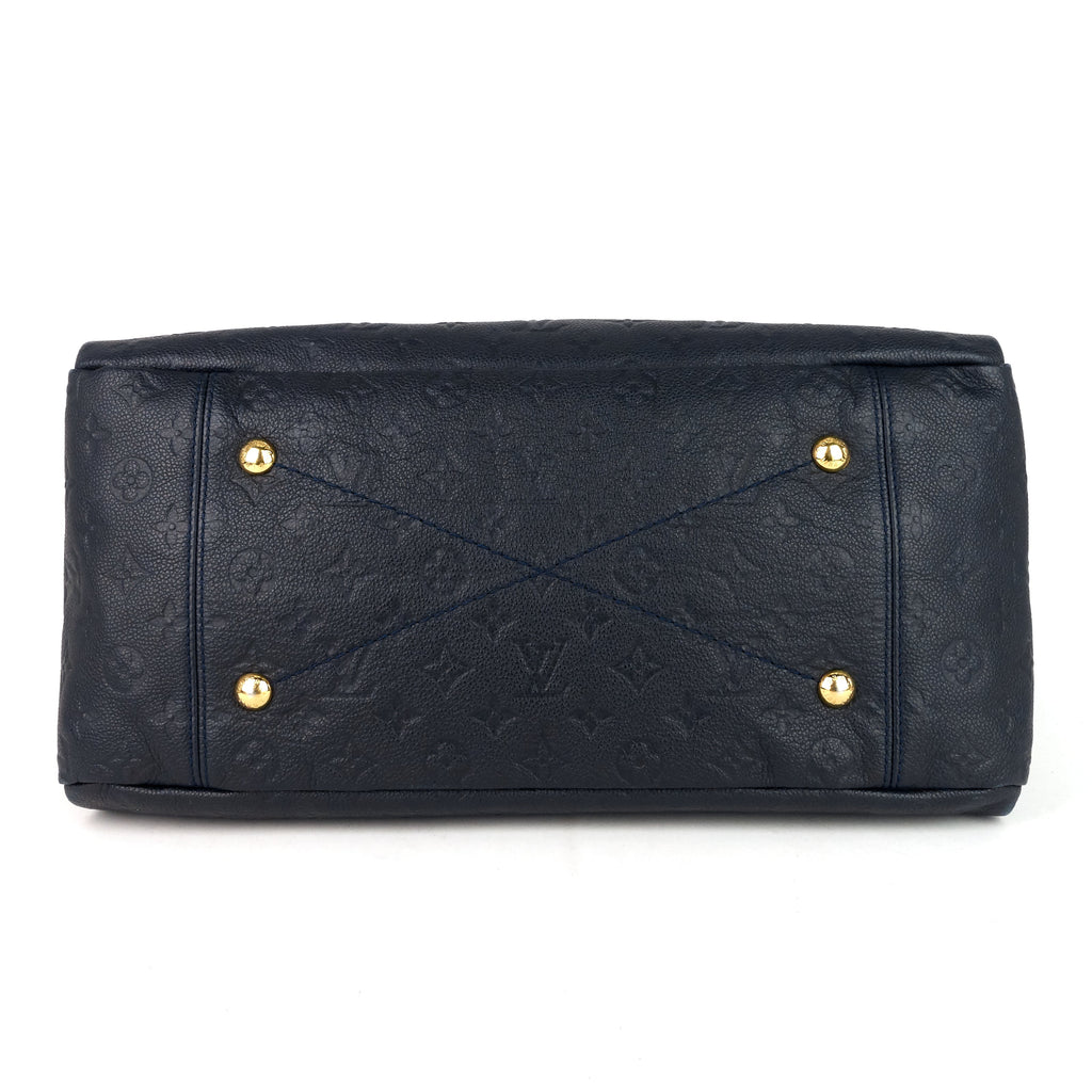 Louis Vuitto Artsy MM Monogram Empreinte Leather Bag