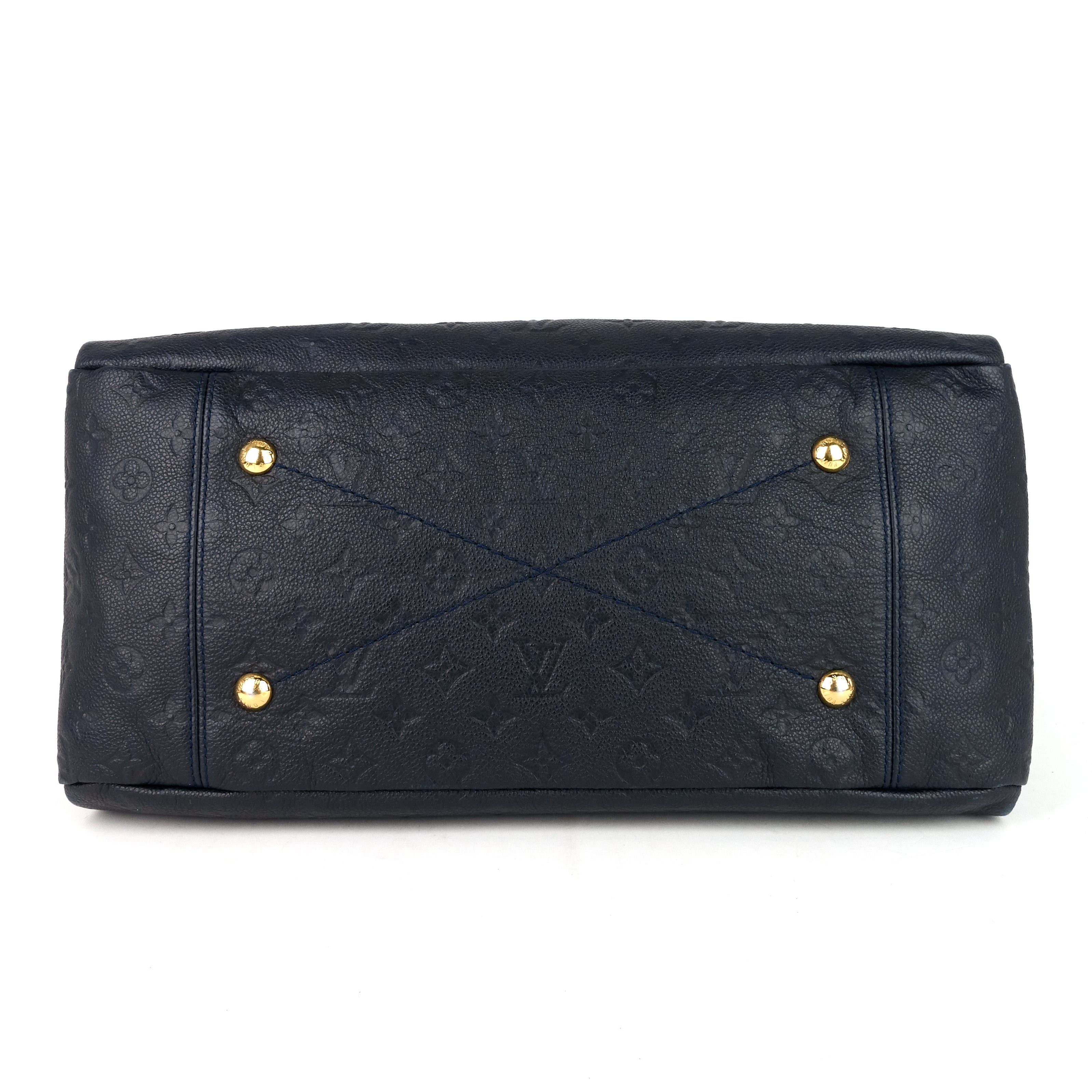 Louis Vuitto Artsy MM Monogram Empreinte Leather Bag