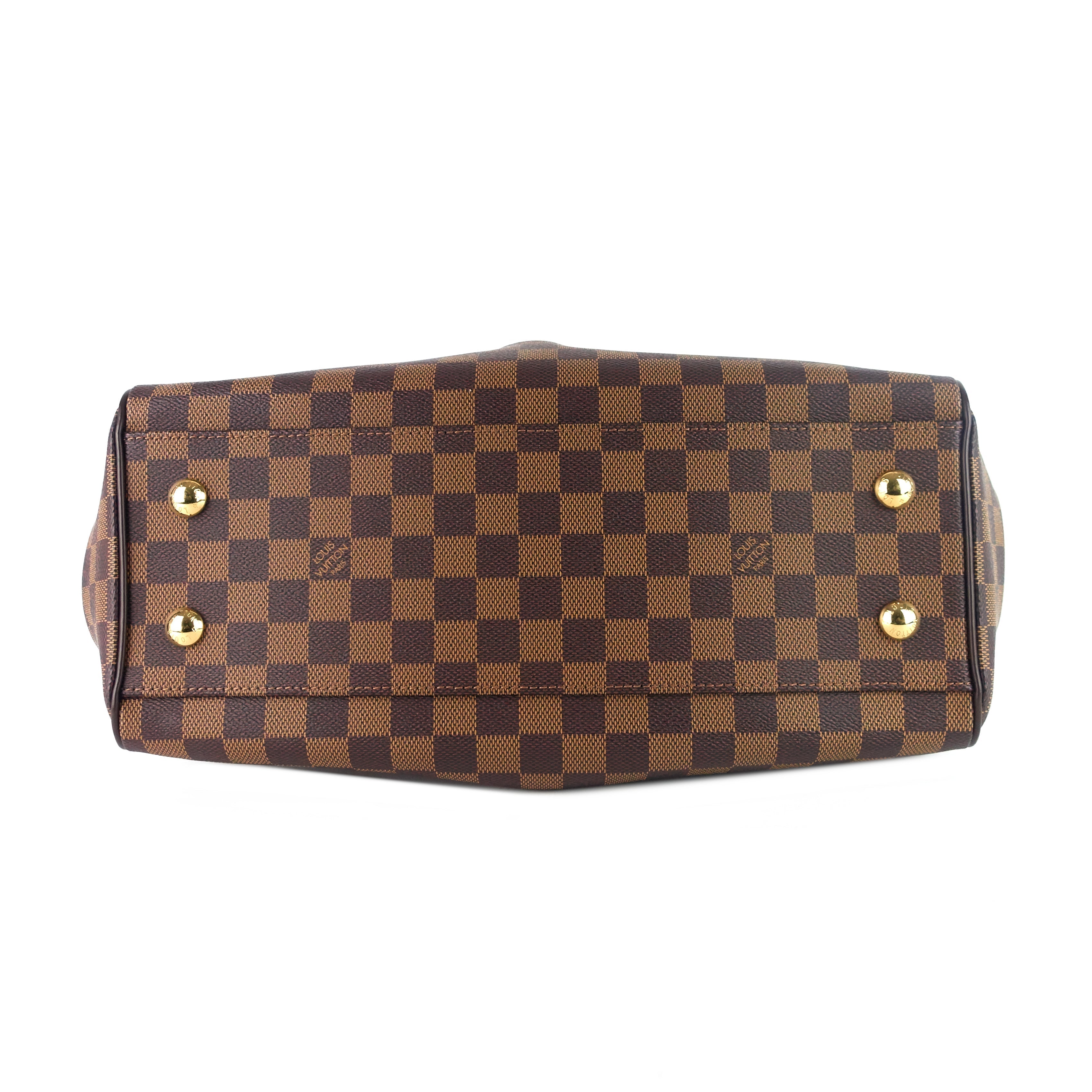 Louis Vuitto Trevi PM Damier Ebene Canvas Bag