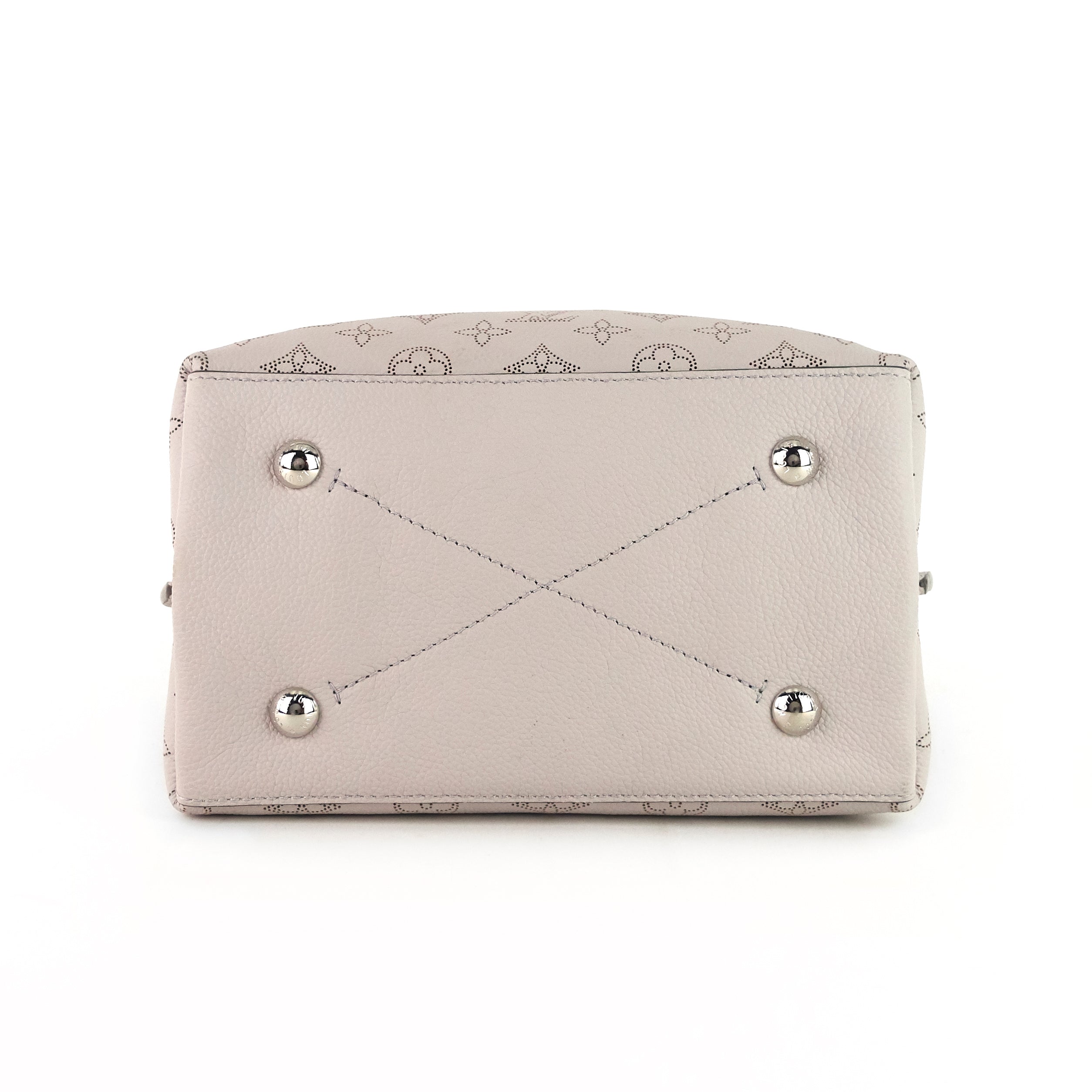 Louis Vuitto Muria Mahina Leather Hobo Bag