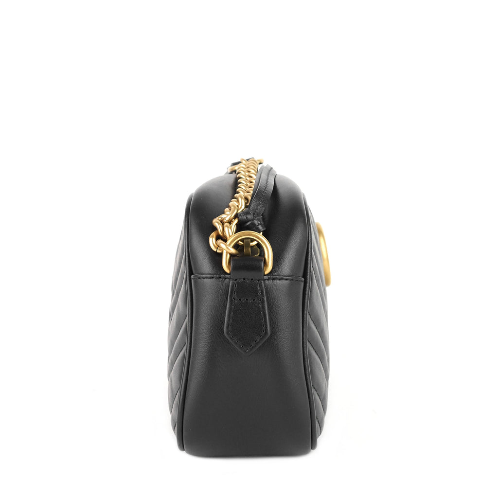 Gucci GG Marmont Small MatelassÃ© Calfskin Shoulder Bag