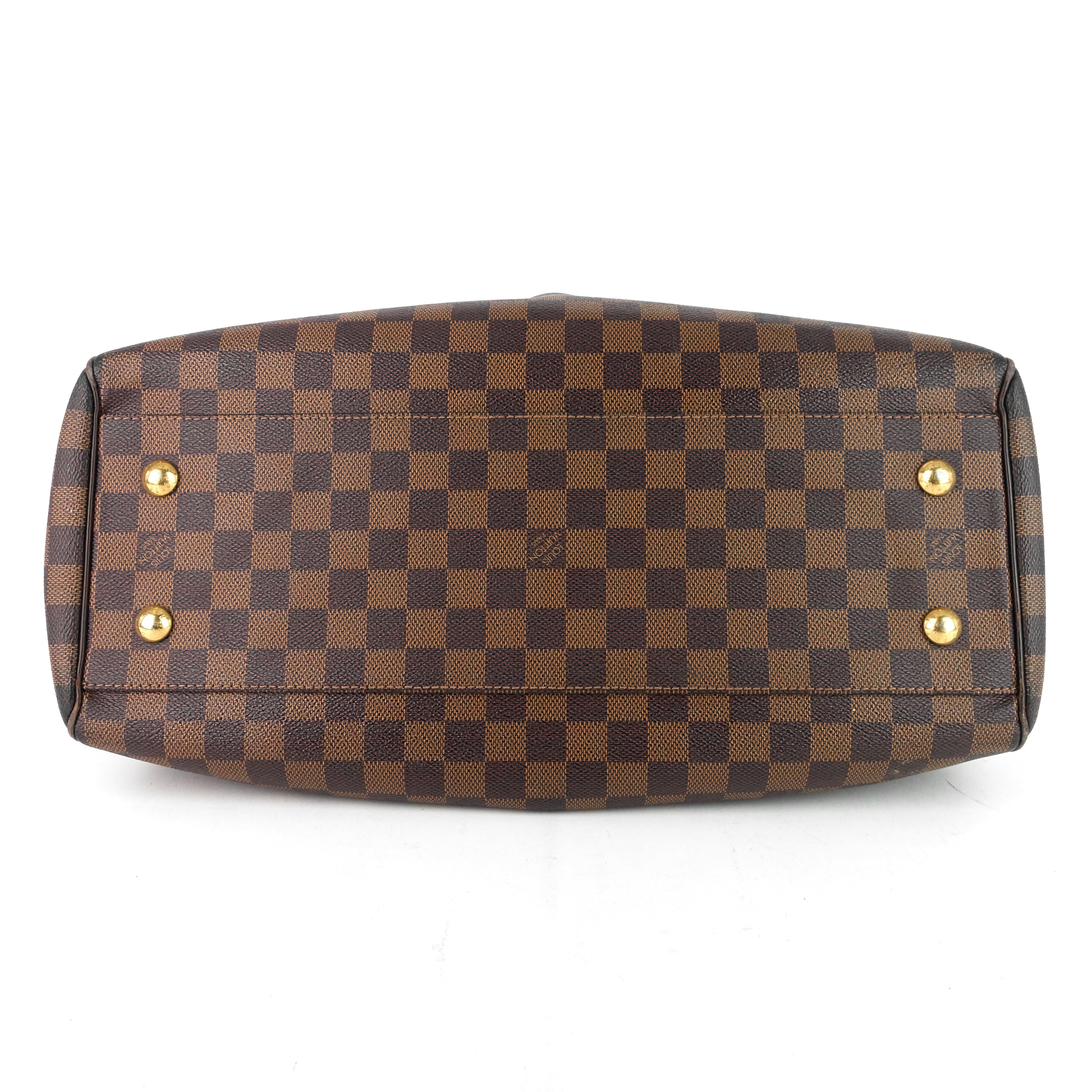 Louis Vuitto Trevi GM Damier Ebene Canvas Bag