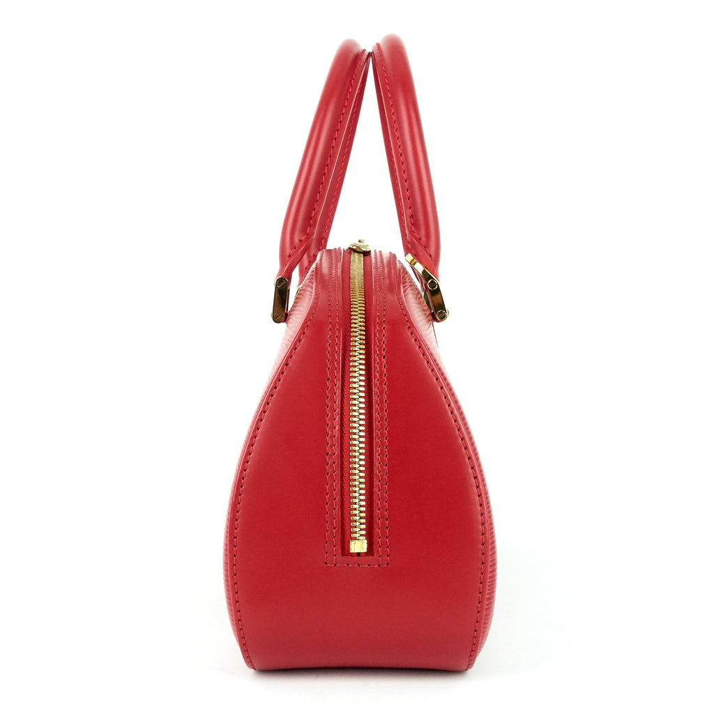 Louis Vuitto Jasmin Red Epi Leather Handbag