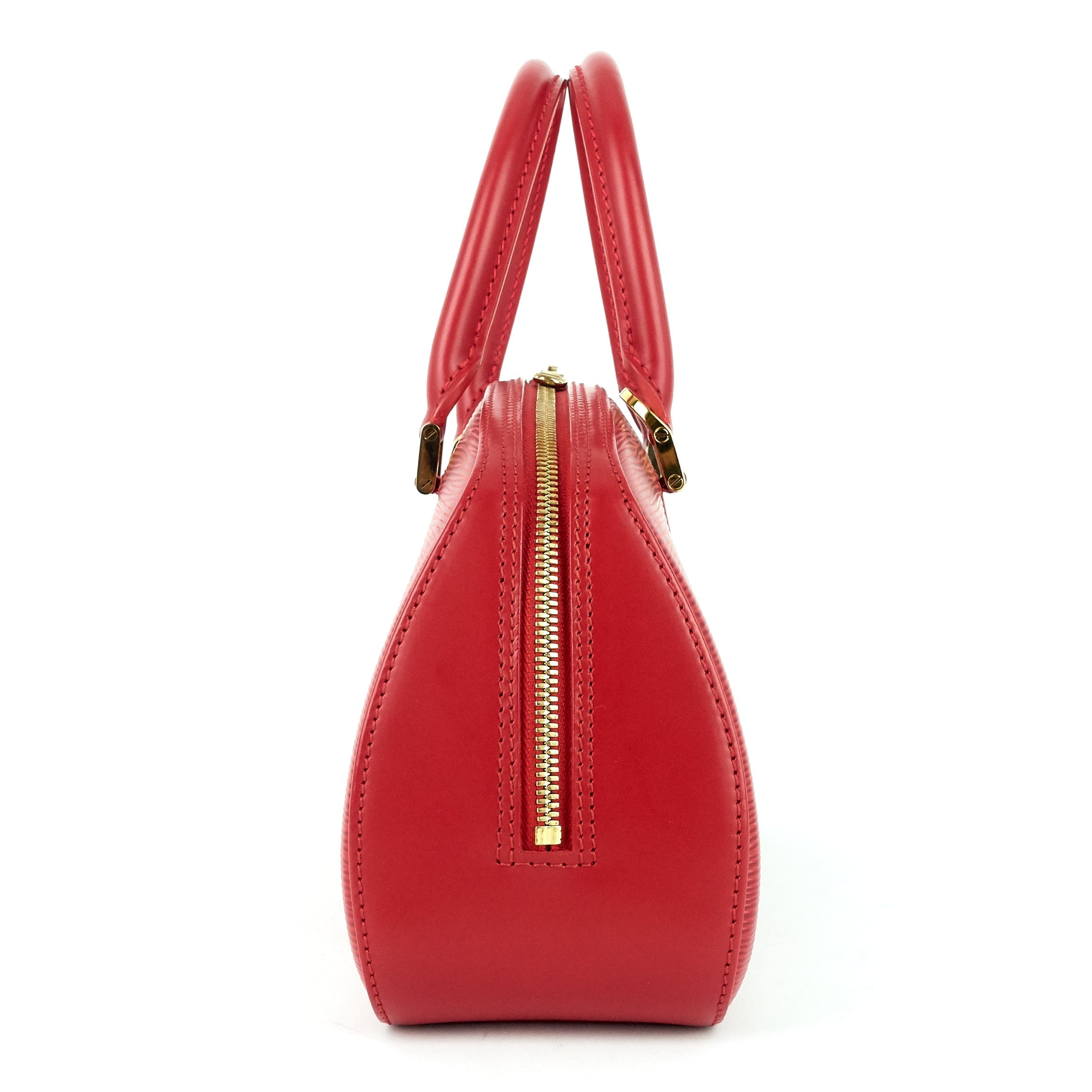 Louis Vuitto Jasmin Red Epi Leather Handbag