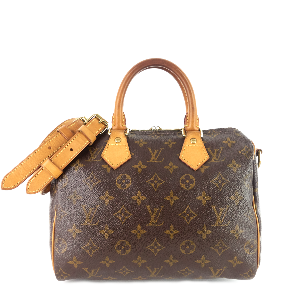 Louis Vuitto Speedy 25 BandouliÃ¨re Monogram Canvas Bag
