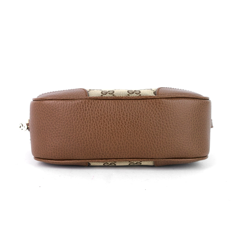 Bree Mini Monogram Canvas Messenger Bag