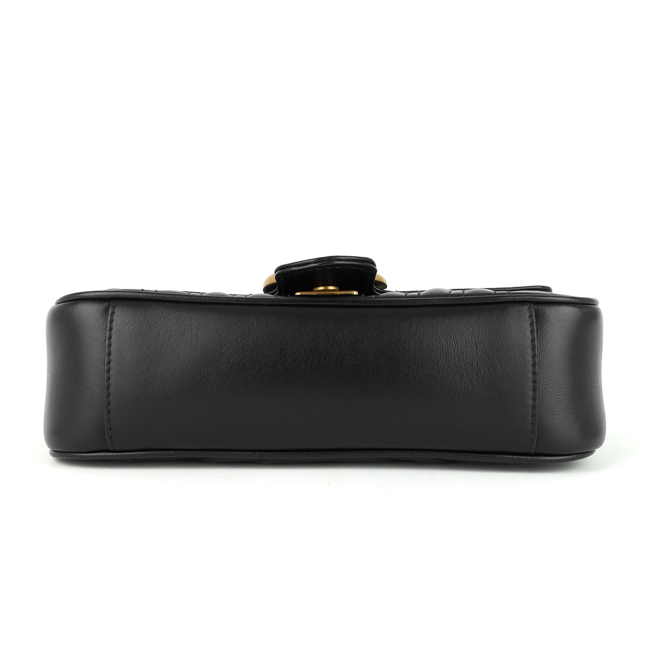Gucci GG Marmont Mini Chevron Leather Bag