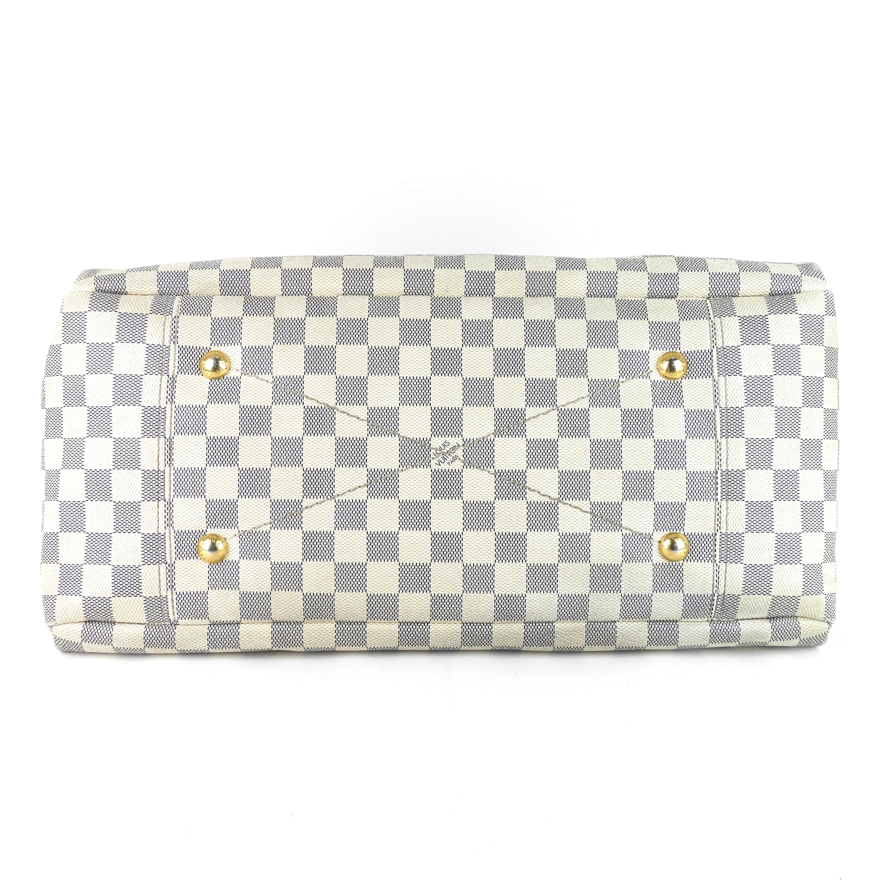 Louis Vuitto Artsy MM Damier Azur Canvas Bag