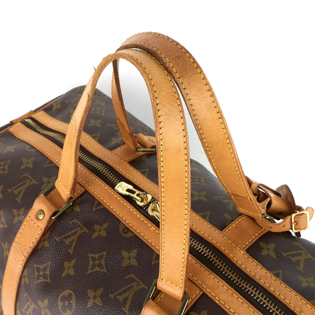 Louis Vuitto Sac Souple 45 Monogram Canvas Duffle Bag