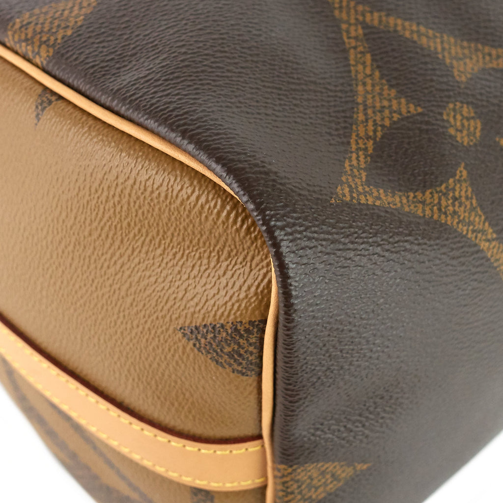 Louis Vuitto Speedy BandouliÃ¨re 30 Monogram Giant Reverse Canvas Bag