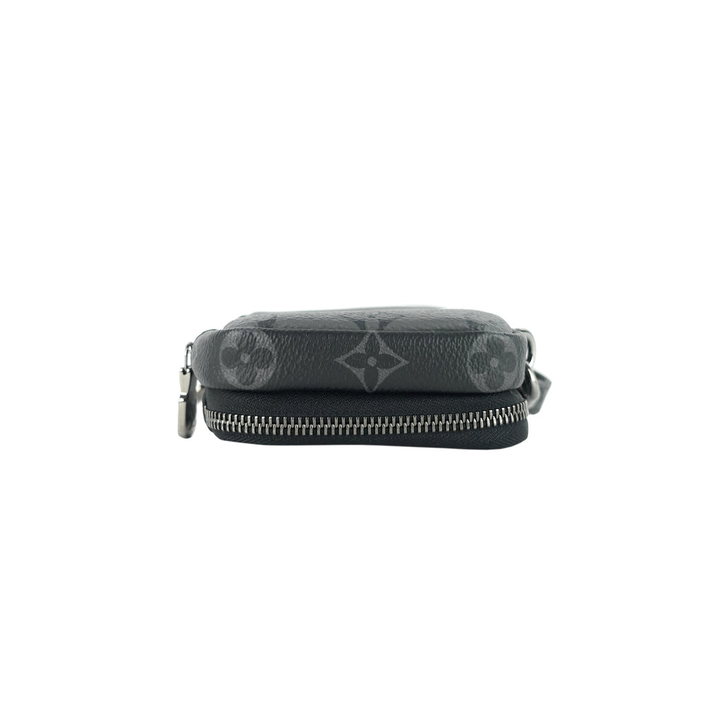Louis Vuitto Double Phone Eclipse Reverse Canvas Pouch