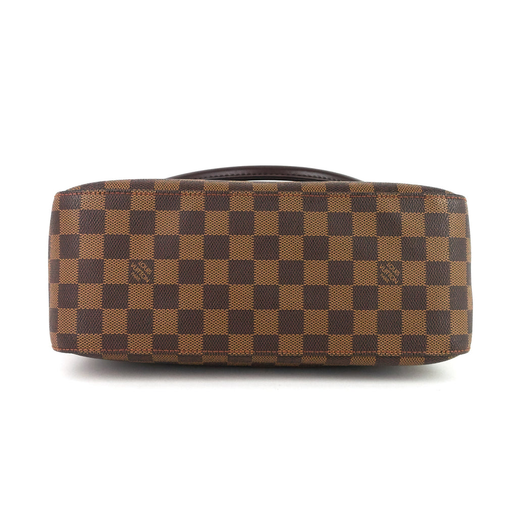 Louis Vuitto Looping GM Damier Ebene Canvas Bag