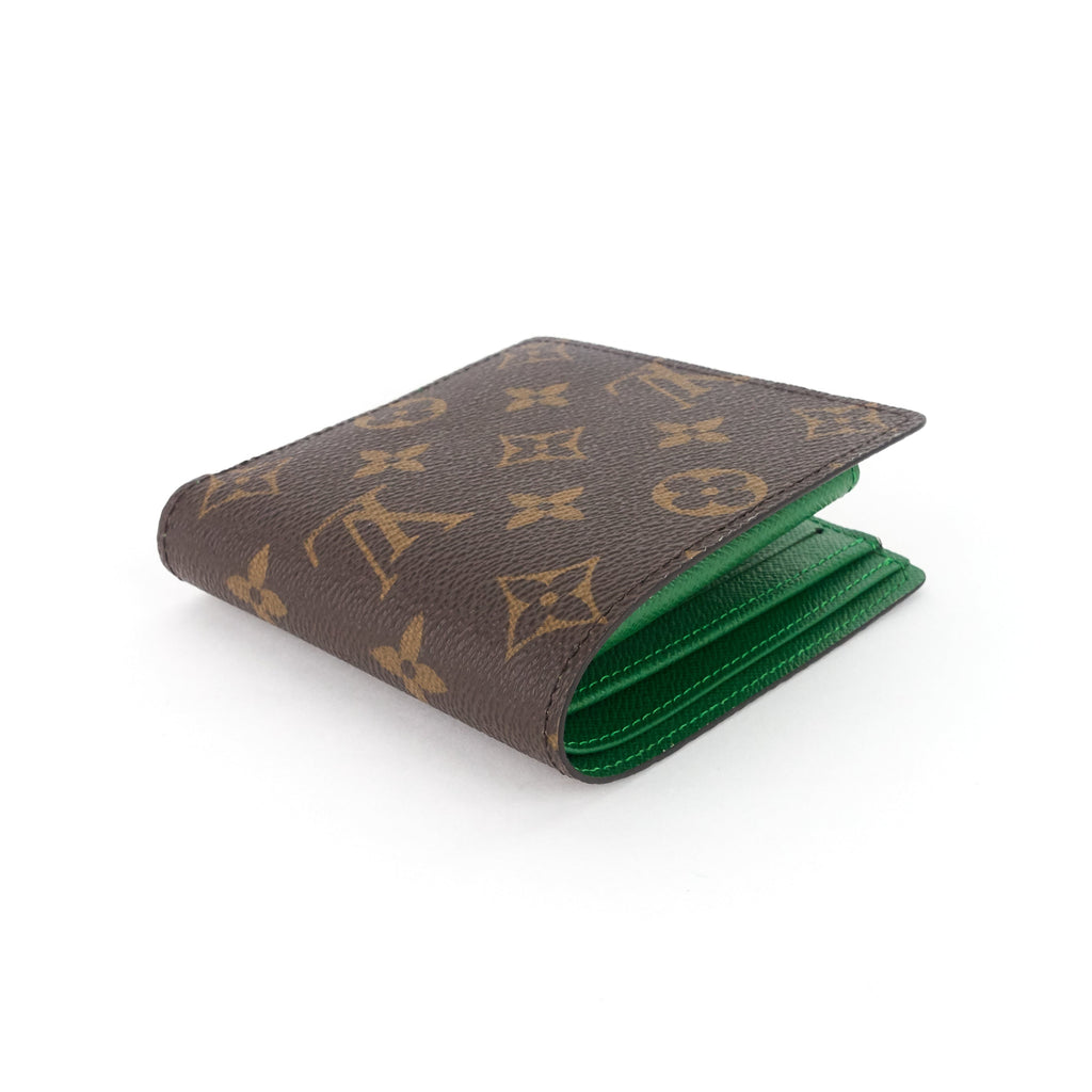 Louis Vuitto Marco My LV Heritage Monogram Canvas Wallet