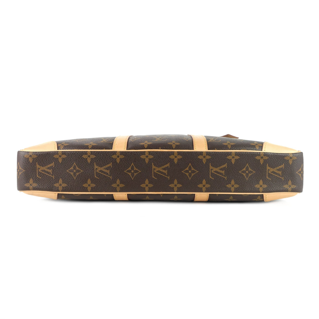 Louis Vuitto Porte-Documents Voyage Monogram Canvas Briefcase Bag