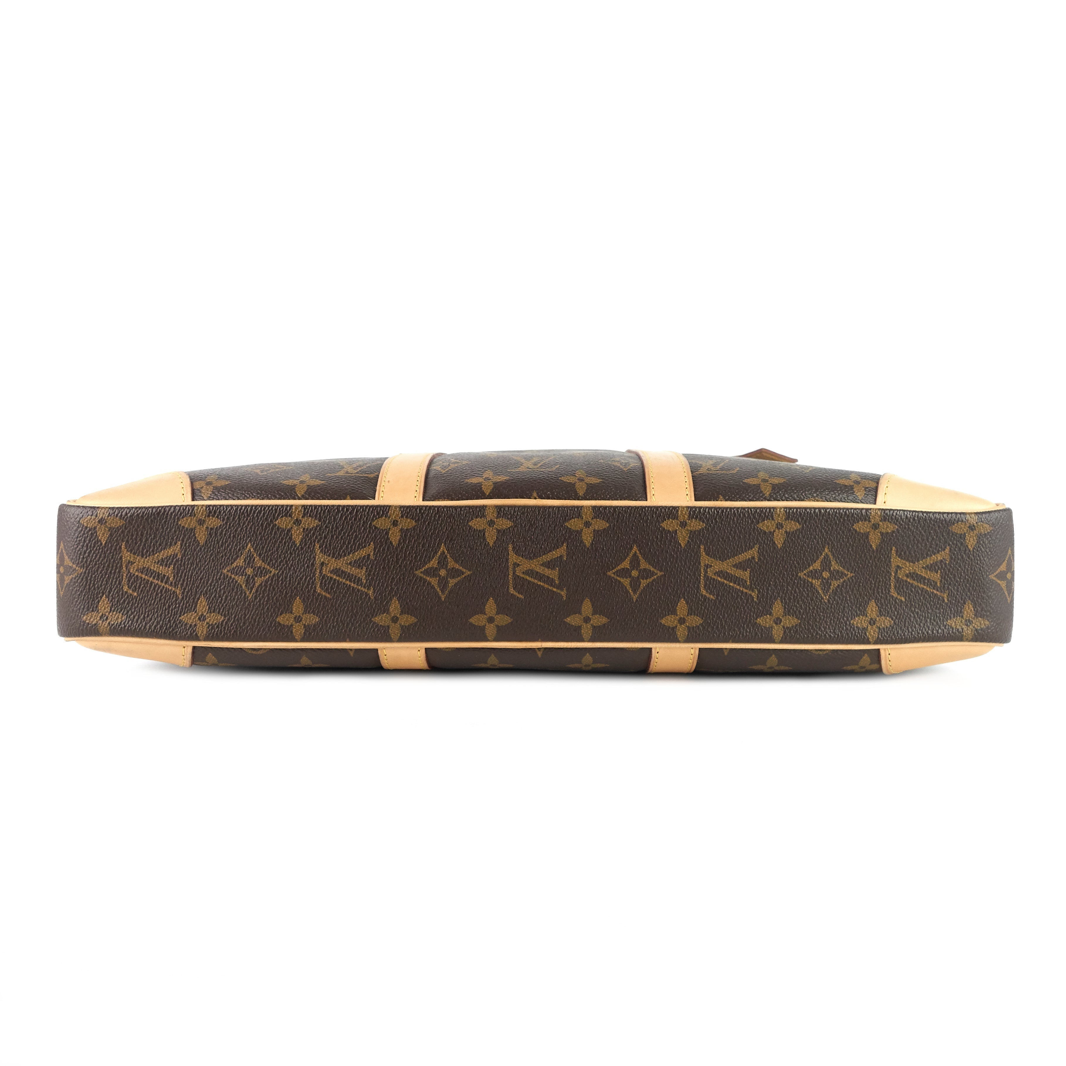 Louis Vuitto Porte-Documents Voyage Monogram Canvas Briefcase Bag