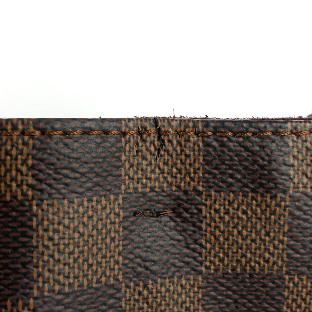 Louis Vuitto Greenwich Damier Ebene Canvas Bag