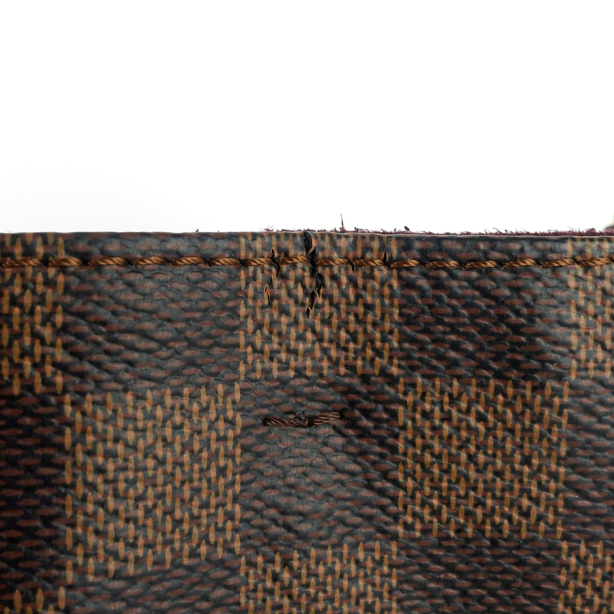 Louis Vuitto Greenwich Damier Ebene Canvas Bag