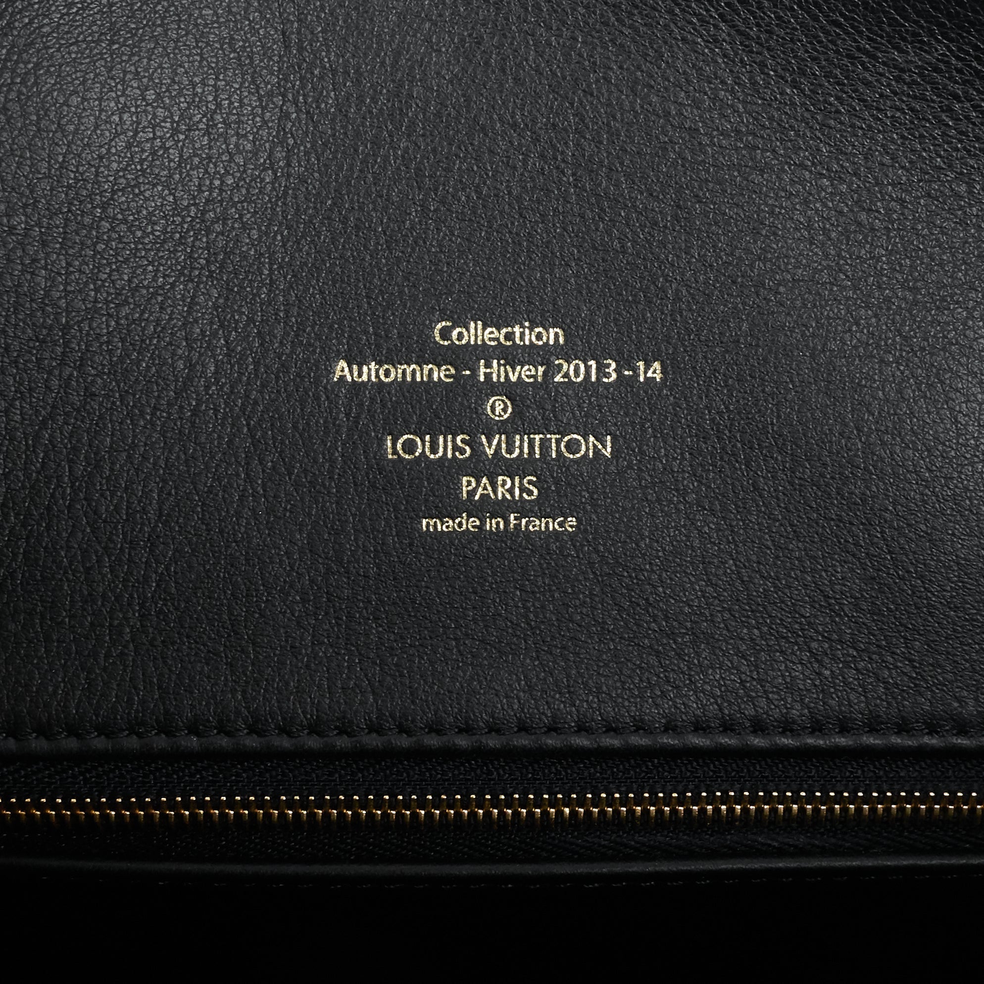 Louis Vuitto Cuir Boudoir Lockit Leather Chain Tote Bag