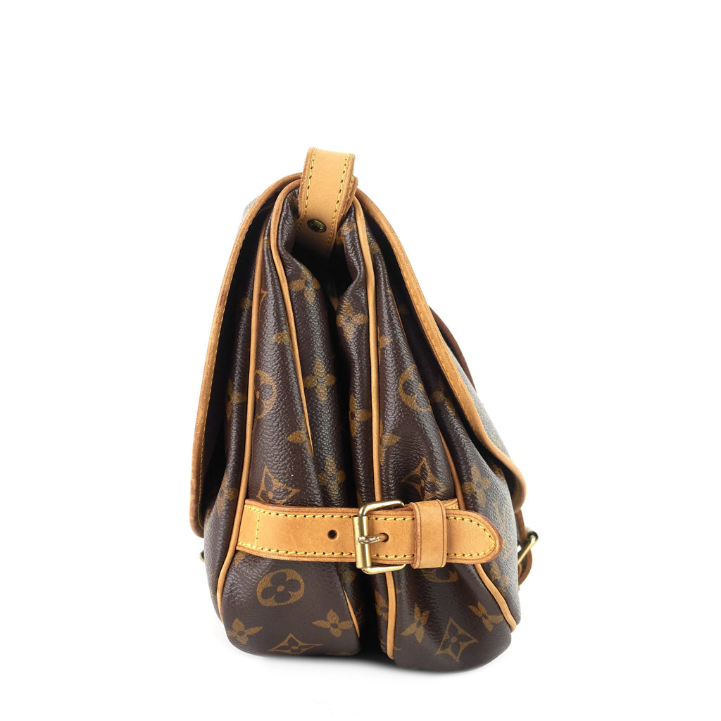 Louis Vuitto Saumur 30 Monogram Canvas Bag
