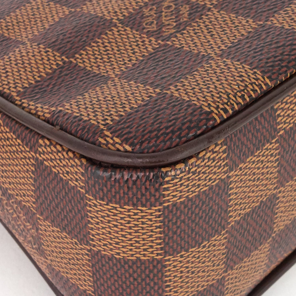 Louis Vuitto Recoleta Damier Ebene Canvas Bag
