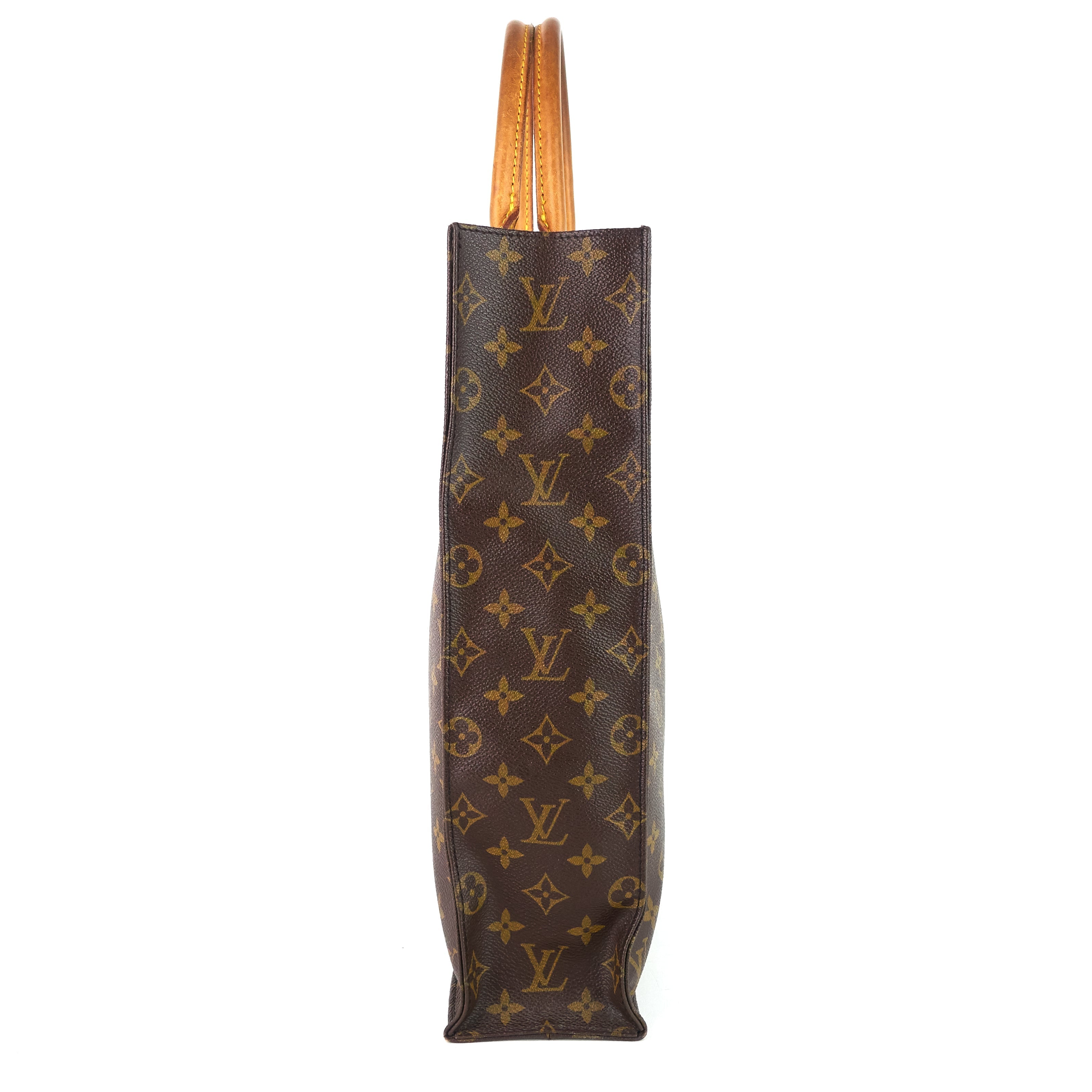 Louis Vuitto Sac Plat GM Monogram Canvas Handbag