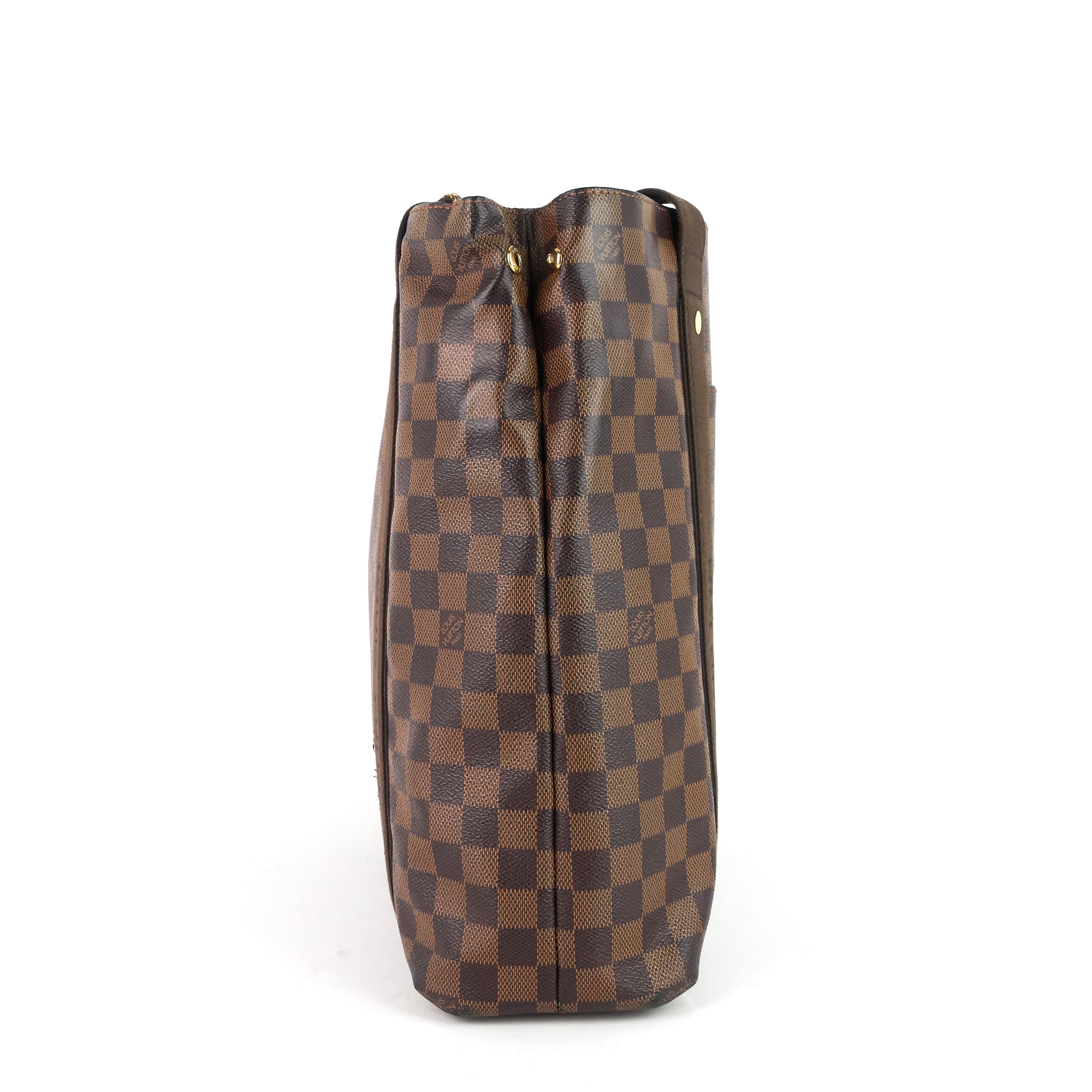Louis Vuitto Cabas Beaubourg Damier Ebene Canvas Tote Bag