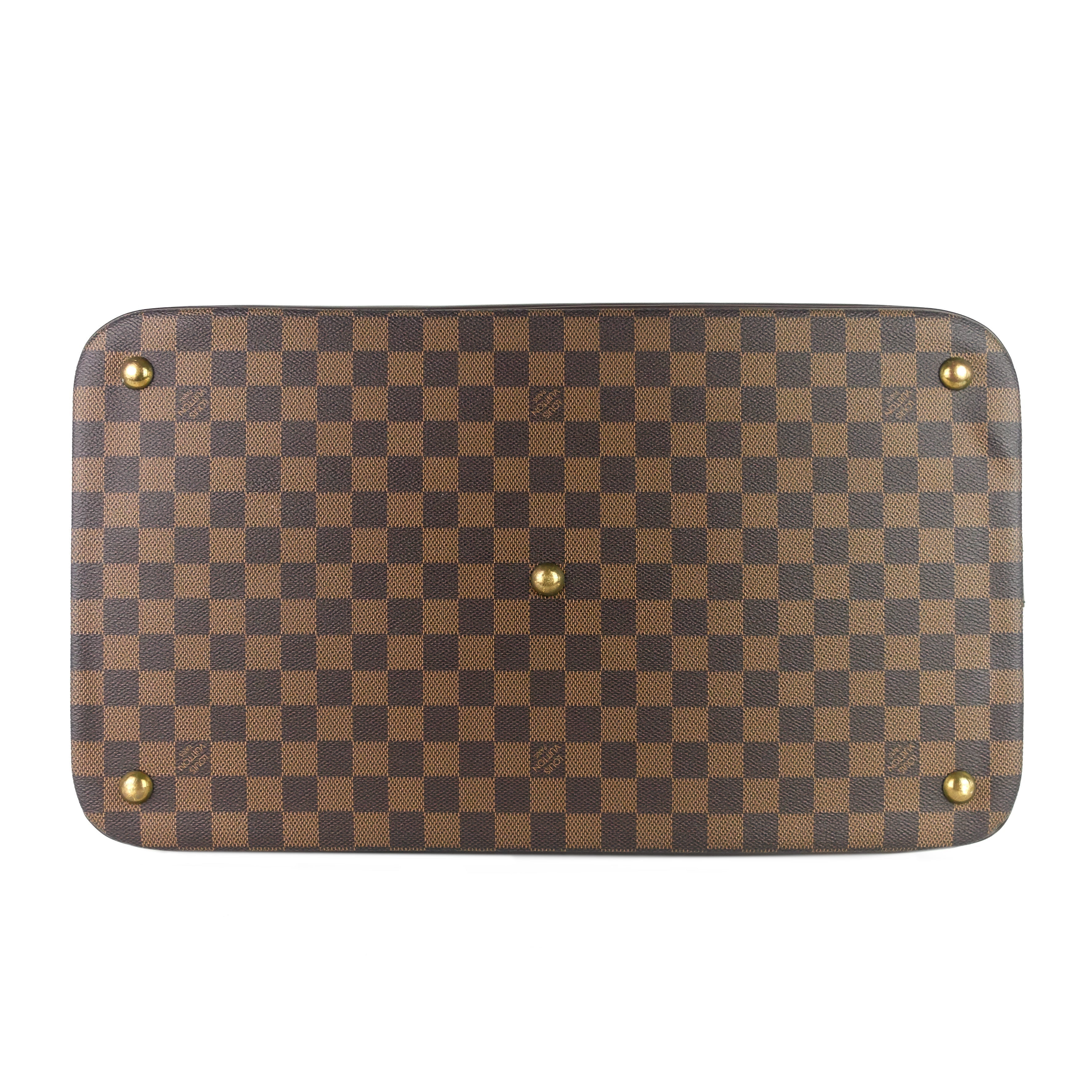 Louis Vuitto Grimaud Damier Ebene Canvas Weekender Bag