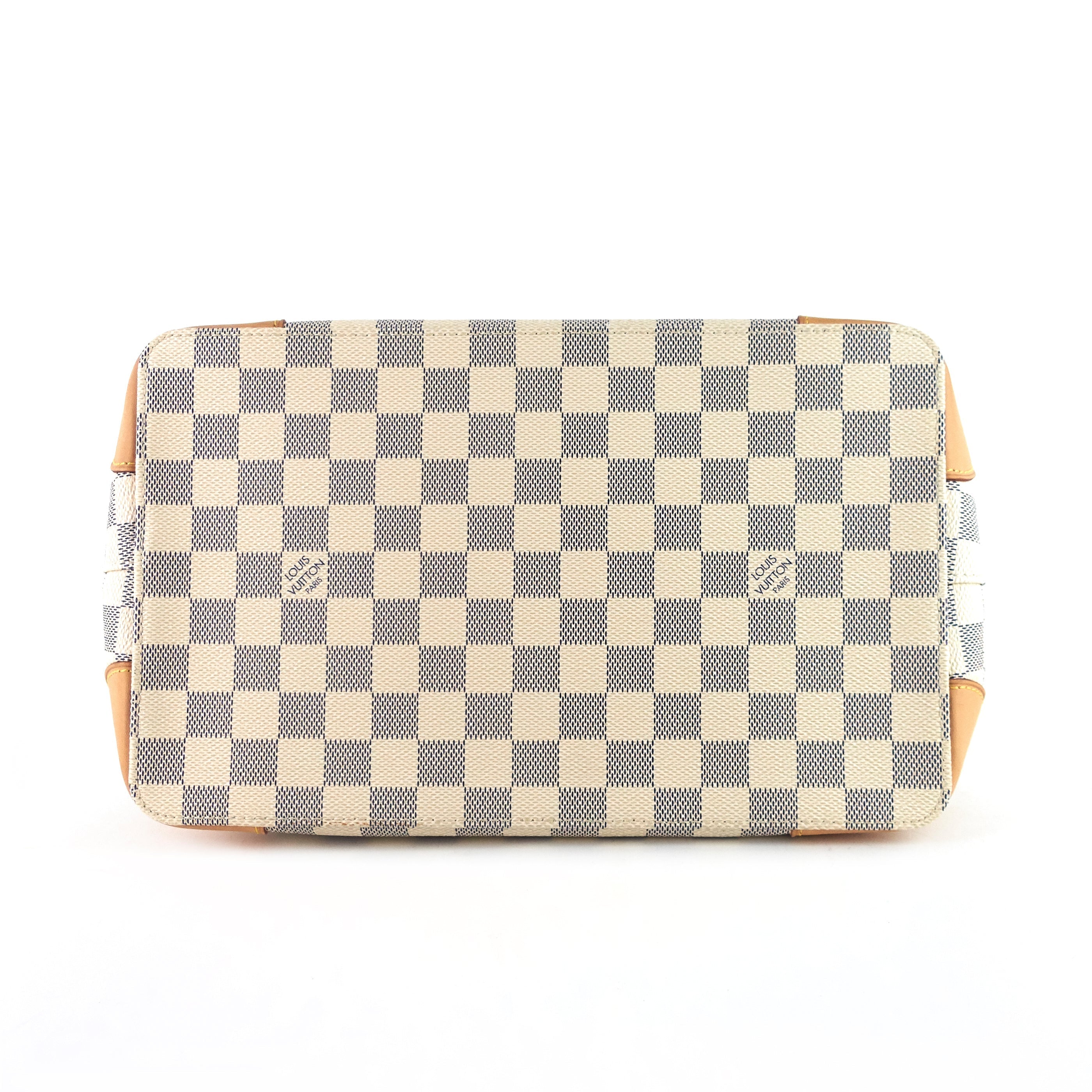 Louis Vuitto Hampstead PM Damier Azur Canvas Tote Bag