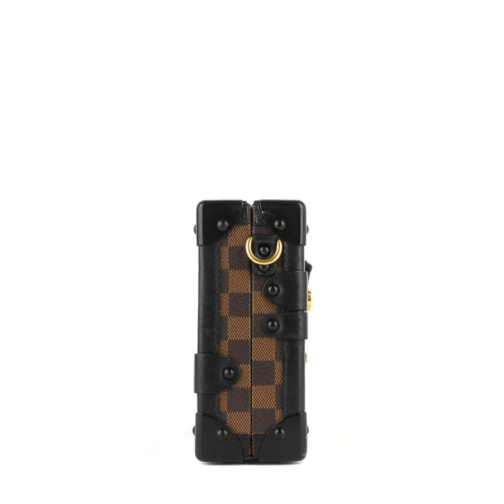 Louis Vuitto Petite Malle Damier Ebene Cavas Bag
