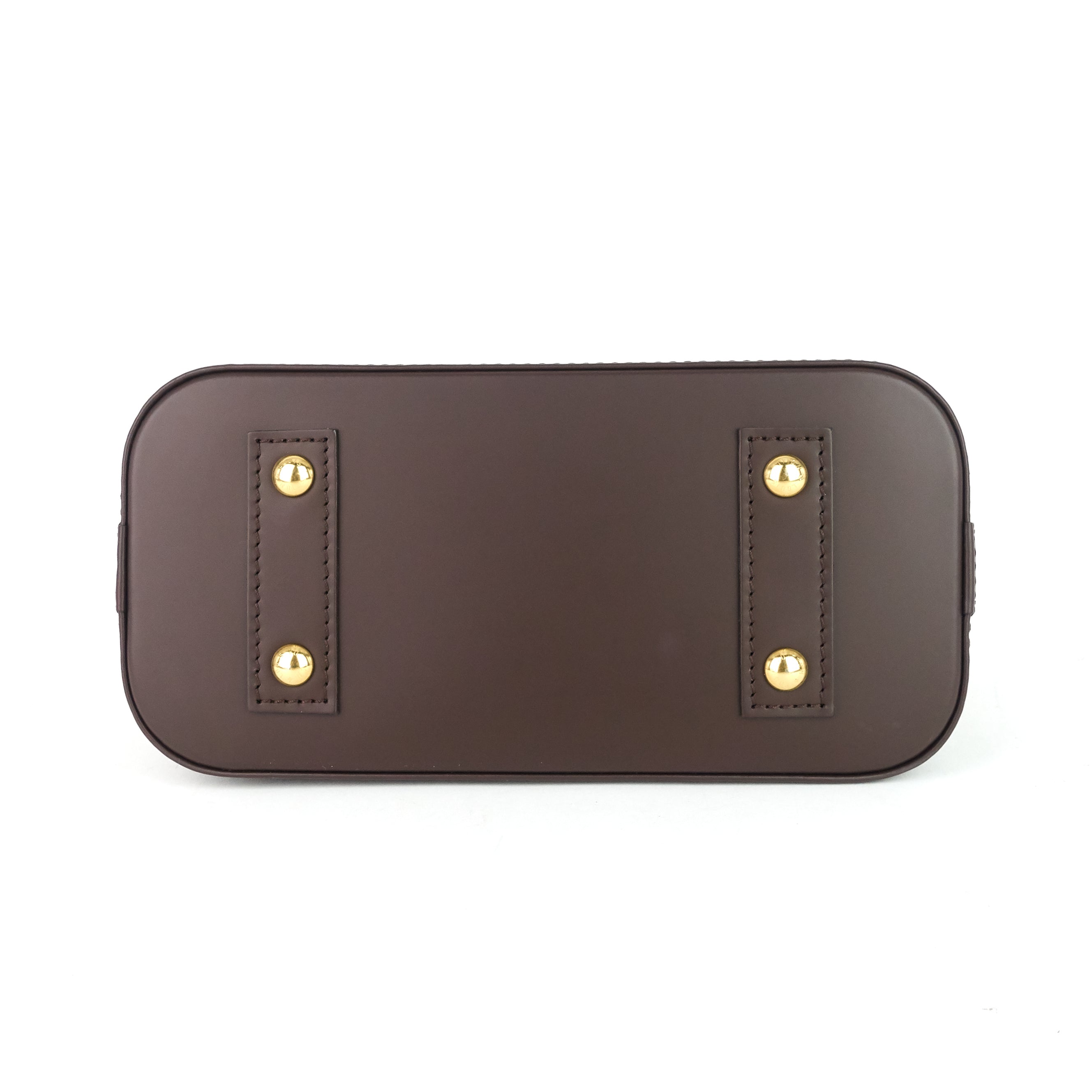 Louis Vuitto Alma BB Damier Ebene Canvas Handbag