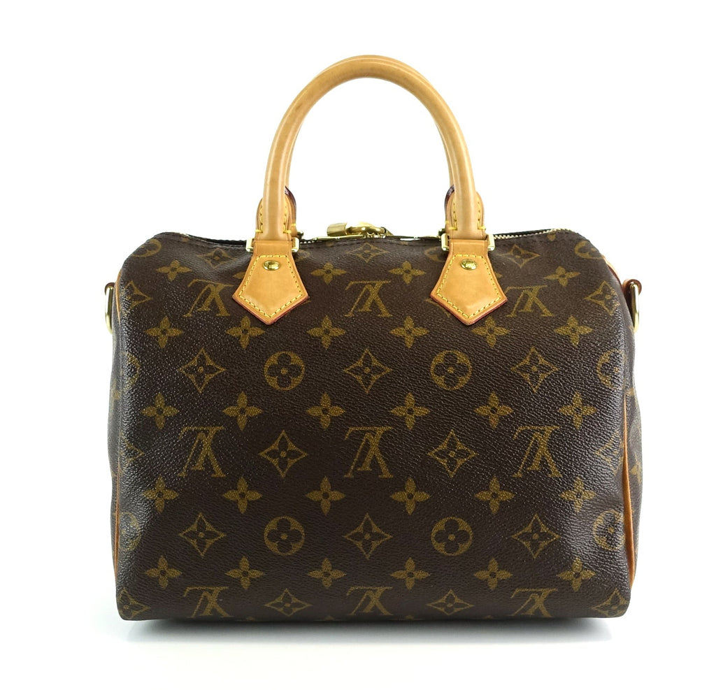 Louis Vuitto Speedy 25 Bandouliere Monogram Canvas Bag