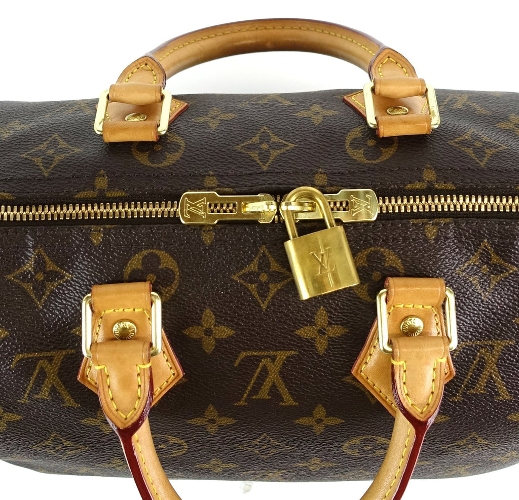 Louis Vuitto Speedy 25 Bandouliere Monogram Canvas Bag