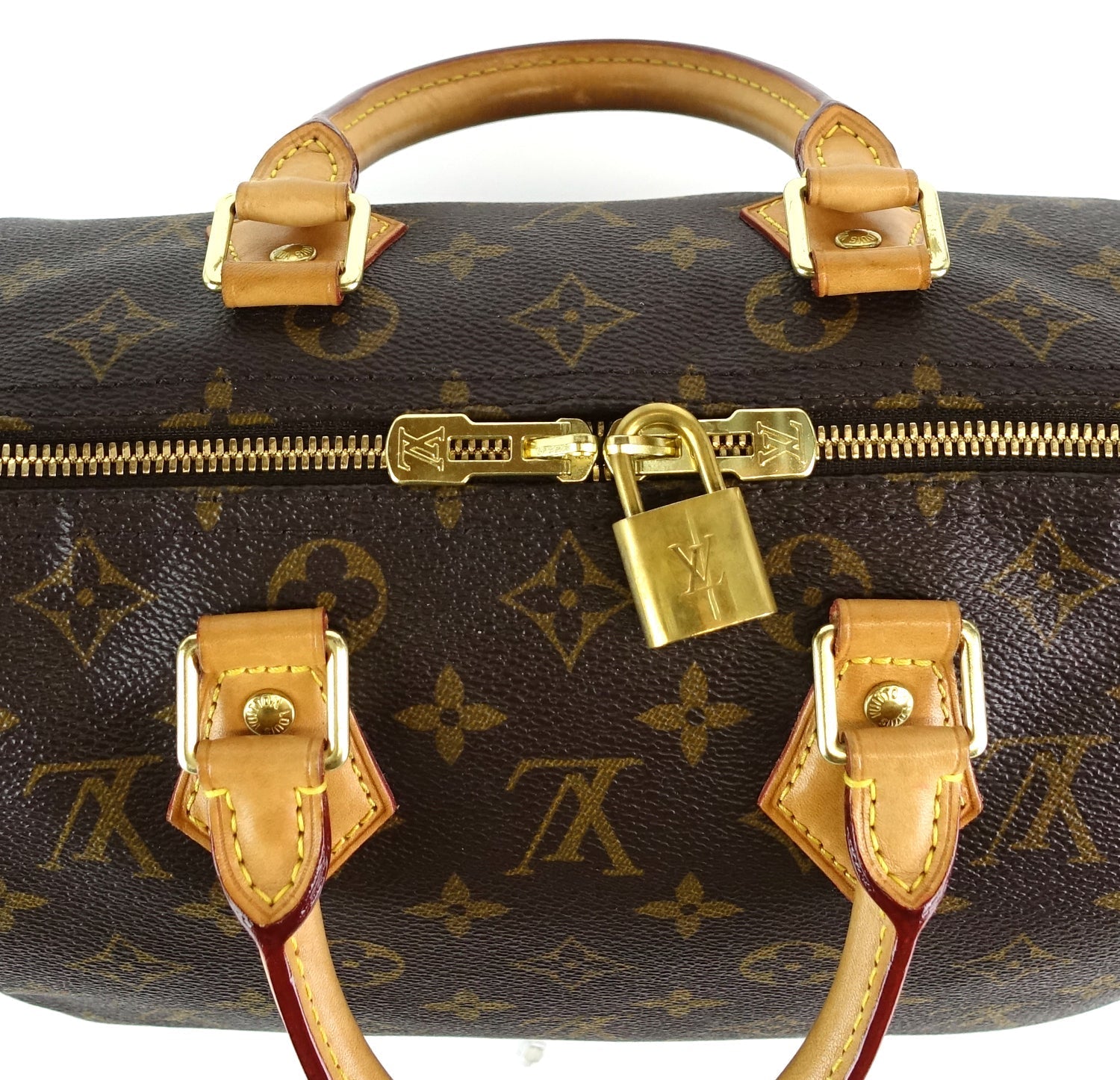 Louis Vuitto Speedy 25 Bandouliere Monogram Canvas Bag