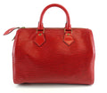 Louis Vuitto Speedy 30 Red Epi Leather Bag