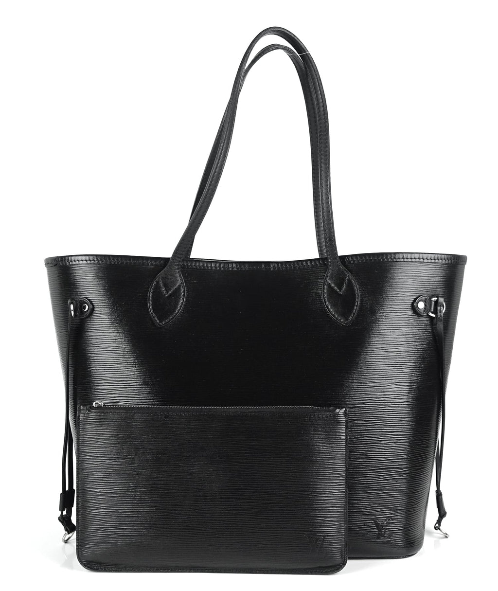 Louis Vuitto Neverfull MM Black Epi Leather Bag